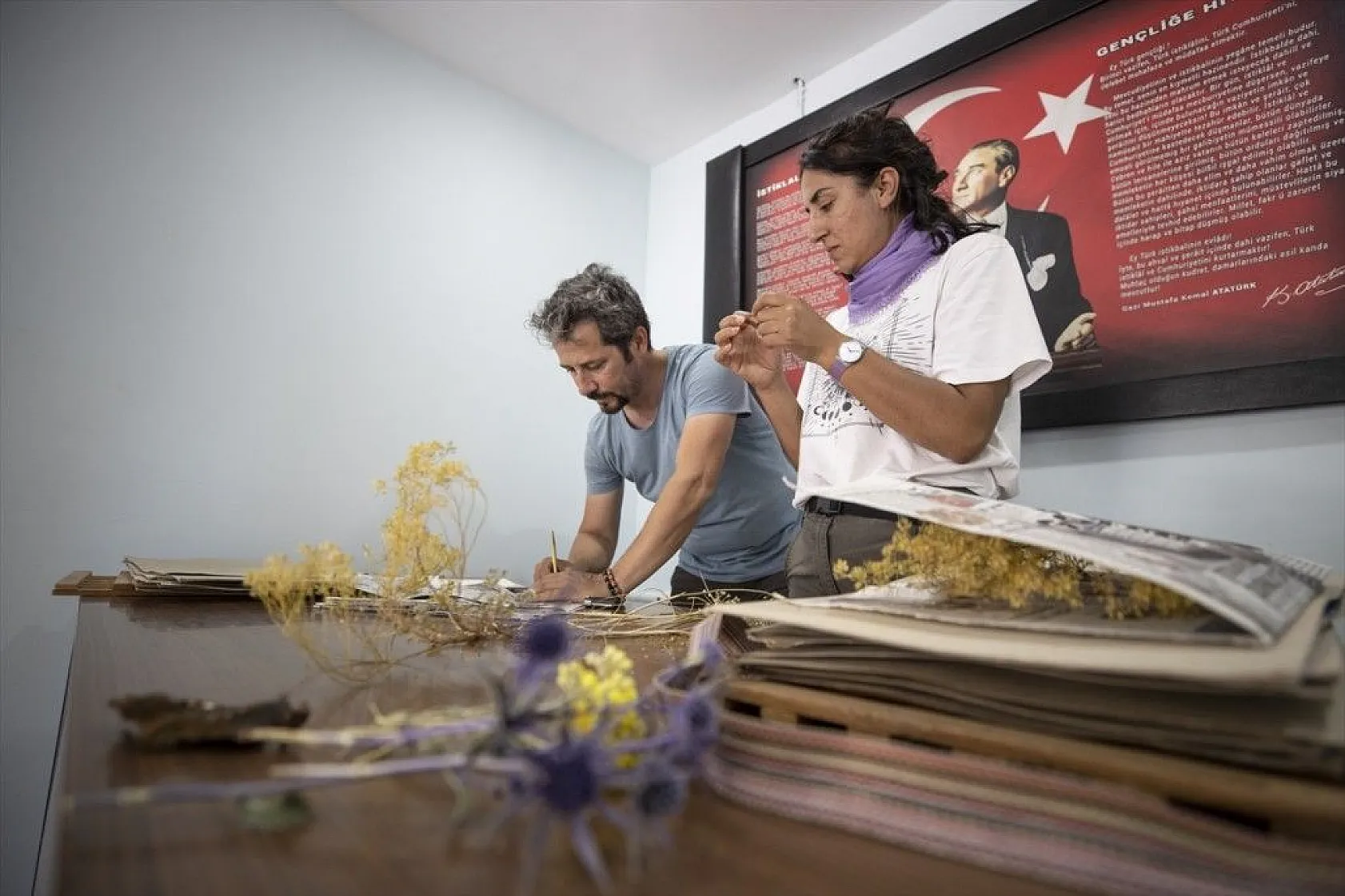 Tunceli'nin zengin florası kayıt altına alınıyor