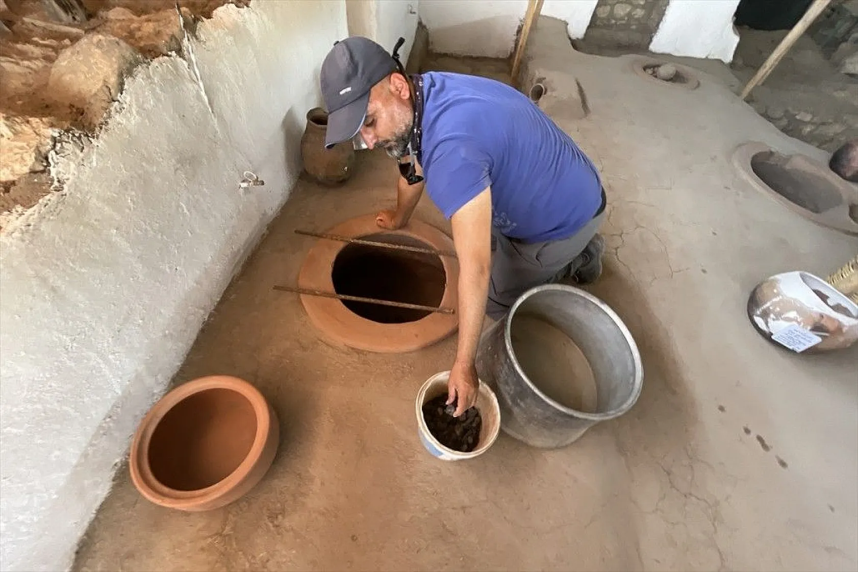 Harput Kalesi'nde tarihi 'saray mutfağı'
