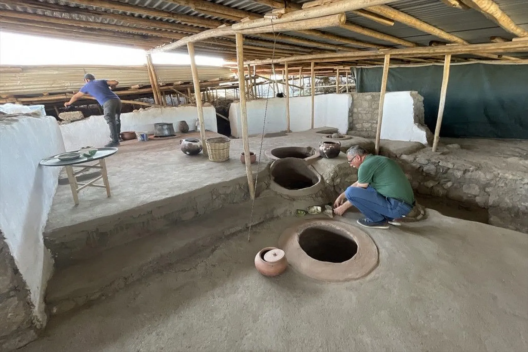 Harput Kalesi'nde tarihi 'saray mutfağı'