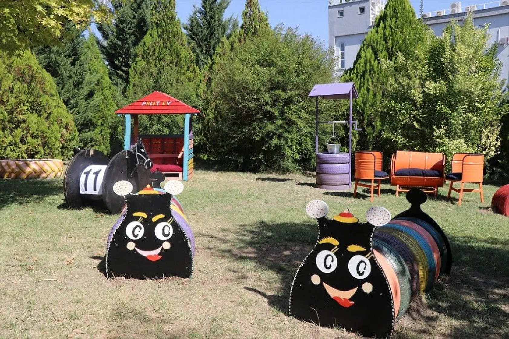 Elazığ Hipodromu'ndaki atıklar geri dönüşüm parkına dönüştürüldü