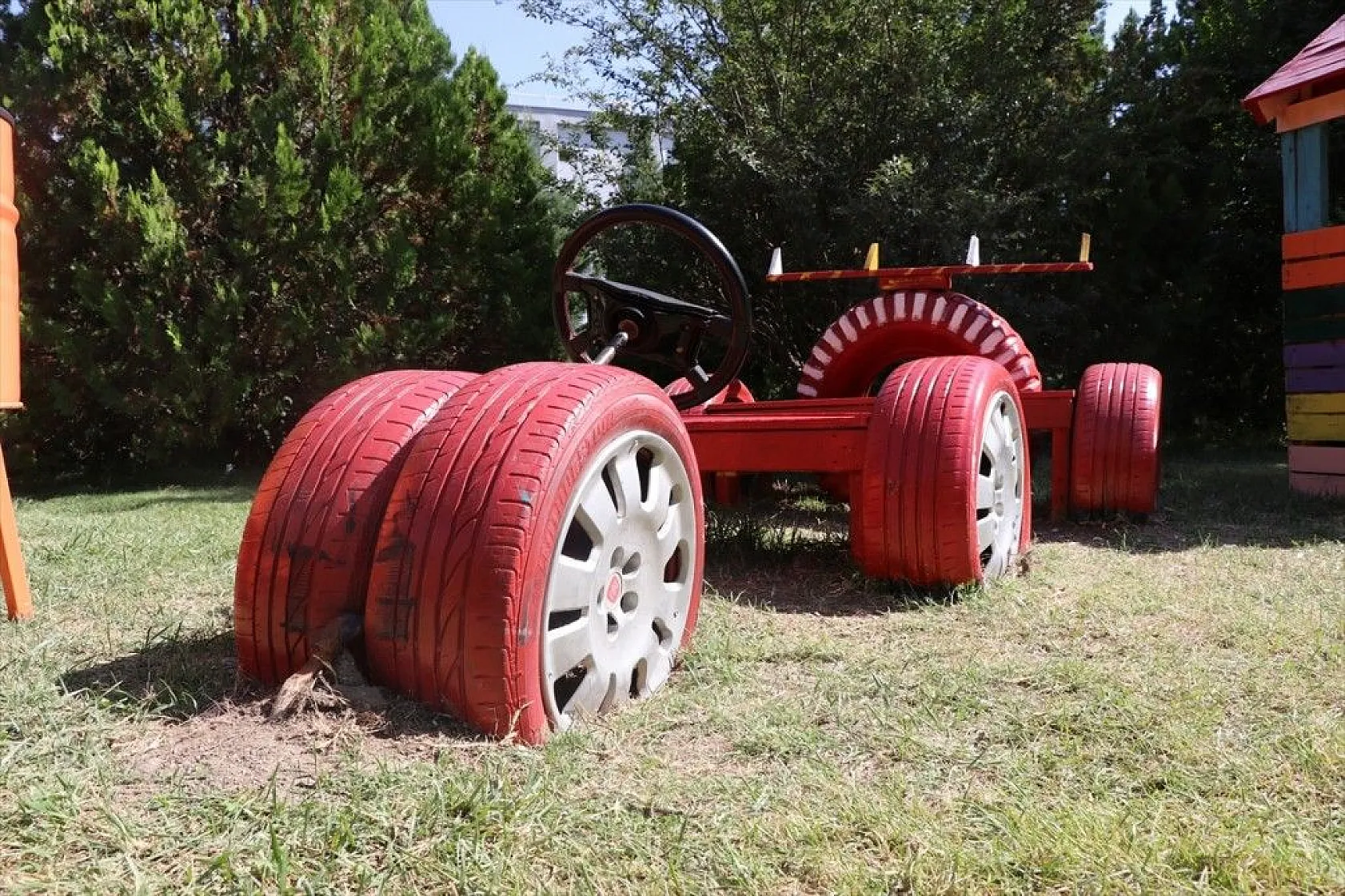 Elazığ Hipodromu'ndaki atıklar geri dönüşüm parkına dönüştürüldü