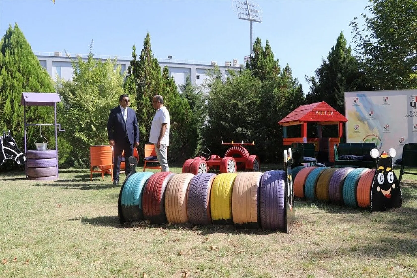 Elazığ Hipodromu'ndaki atıklar geri dönüşüm parkına dönüştürüldü