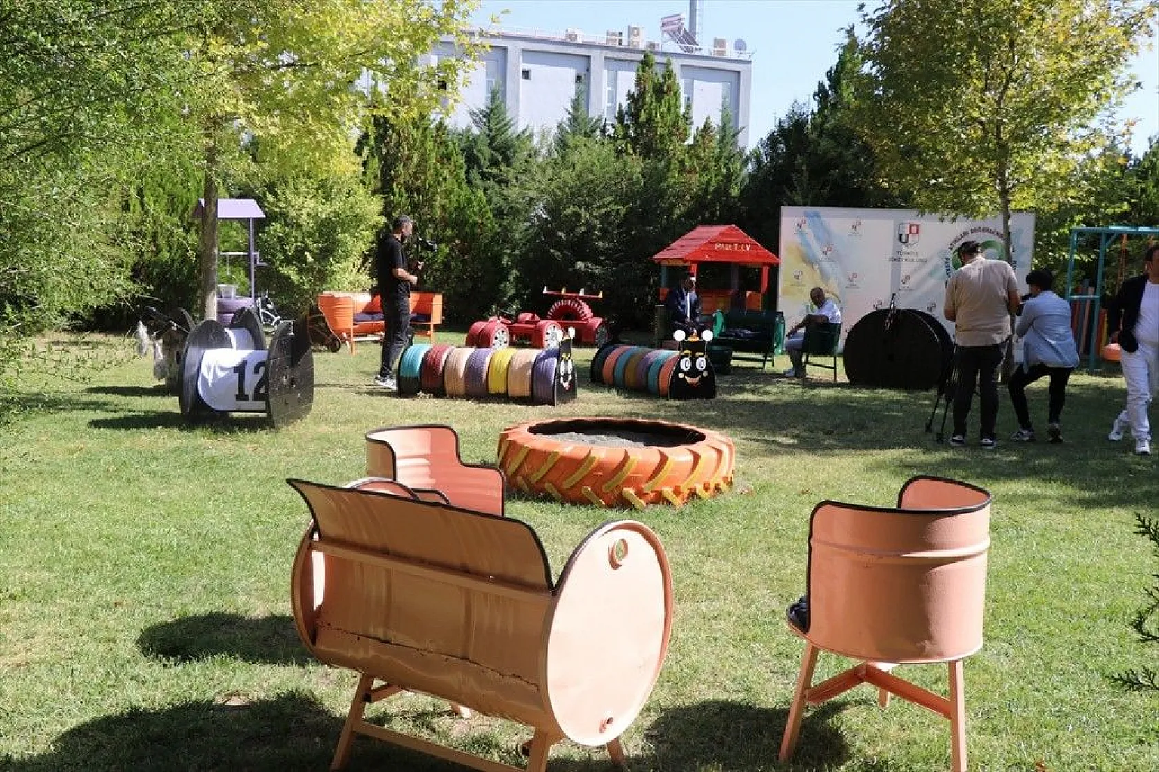 Elazığ Hipodromu'ndaki atıklar geri dönüşüm parkına dönüştürüldü