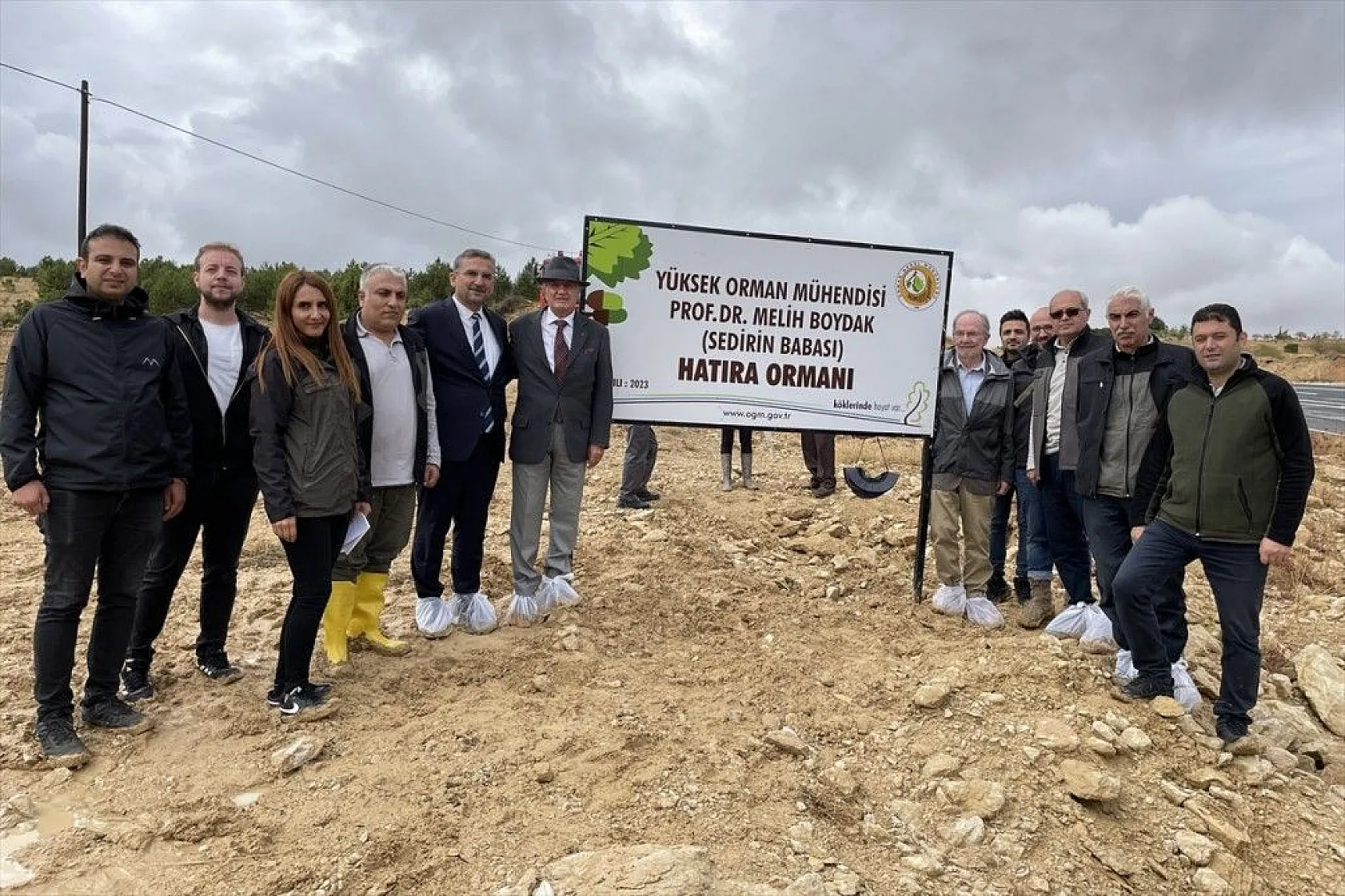 Prof. Dr. Melih Boydak Hatıra Ormanı'na fidan dikildi