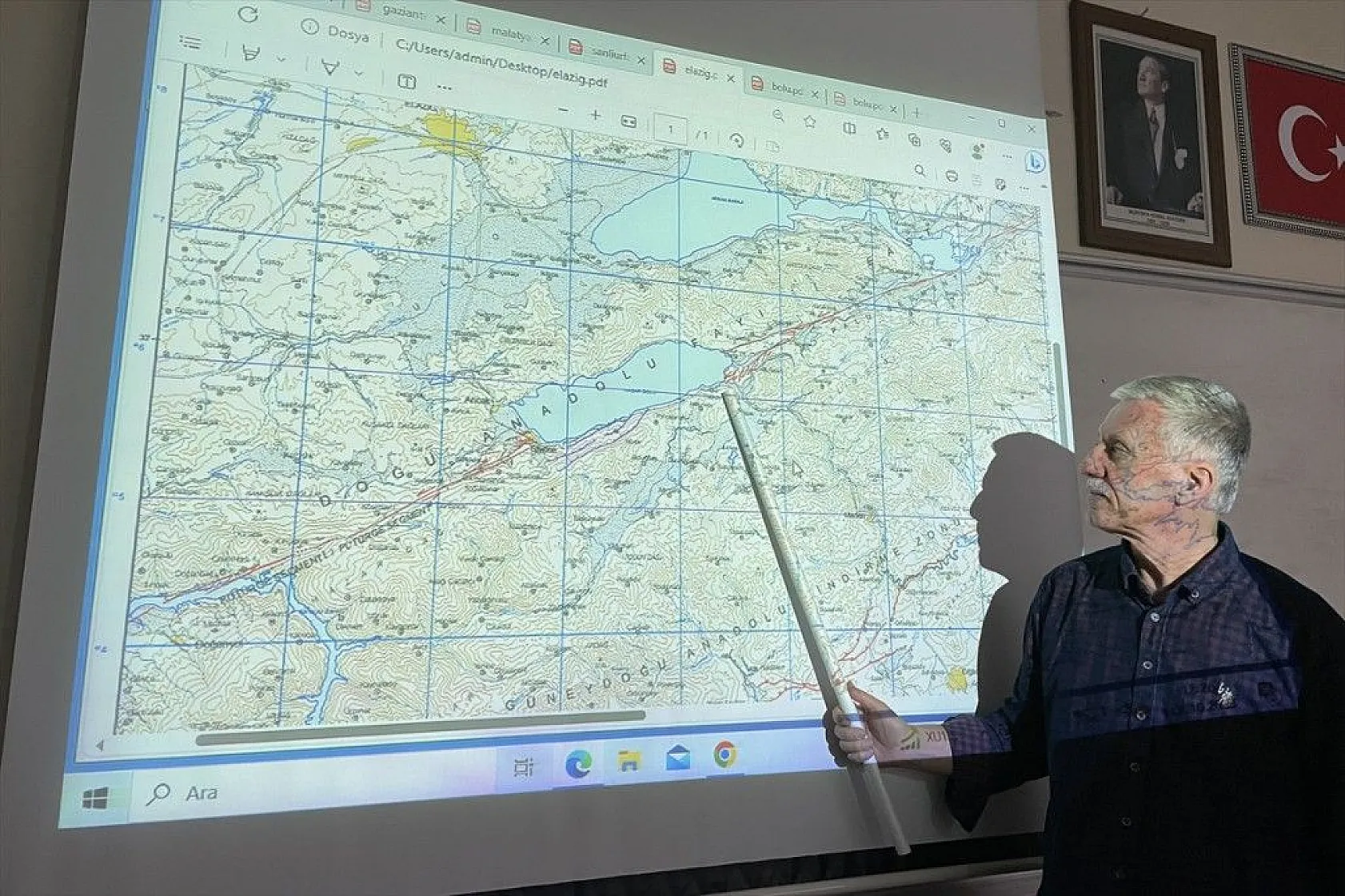 Tektonik göllerde su seviyesindeki ani artış 'depremin habercisi' olabilir
