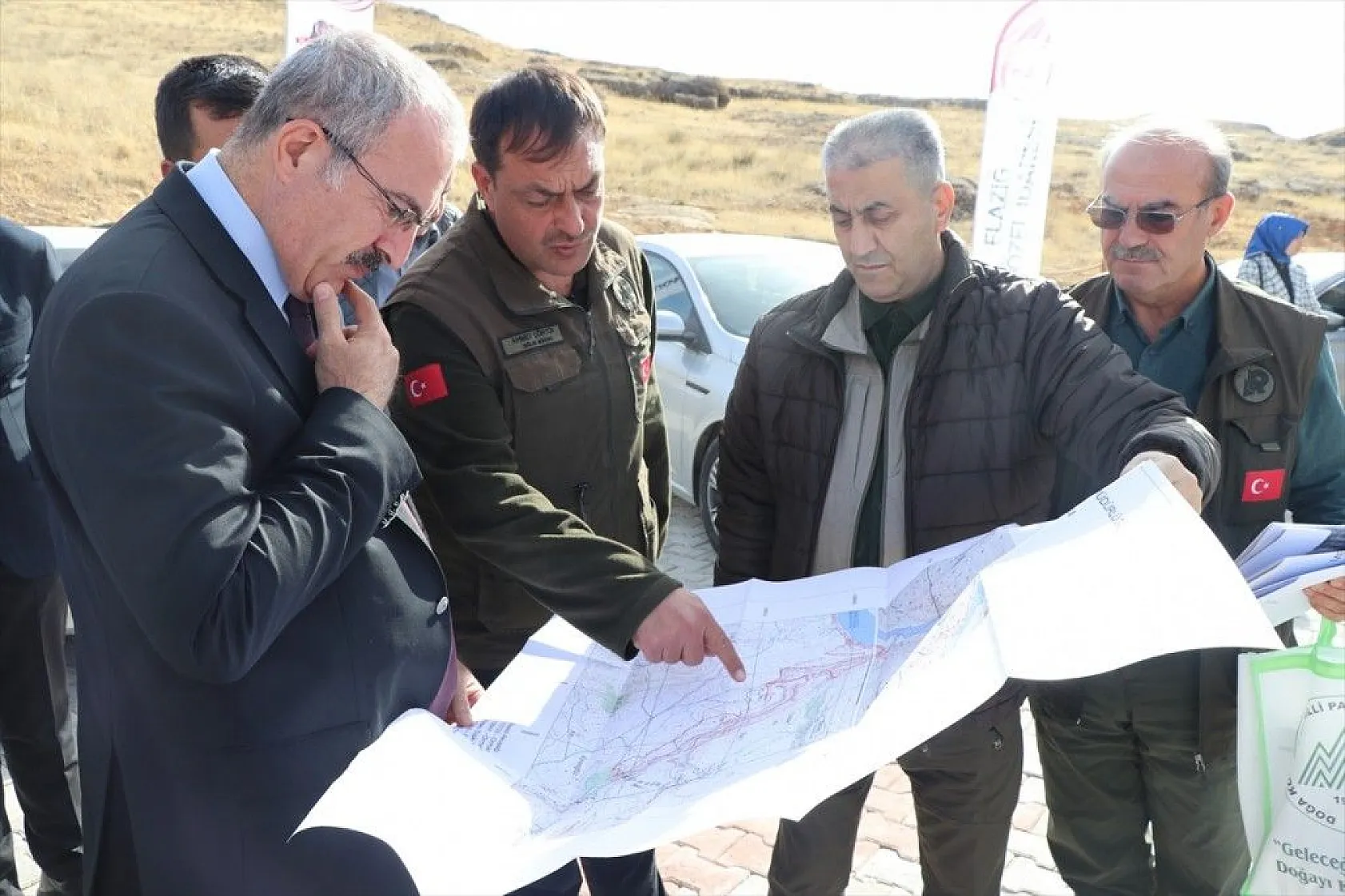 Elazığ Valisi Toraman, 'Saklıkapı Kanyonu'nu inceledi