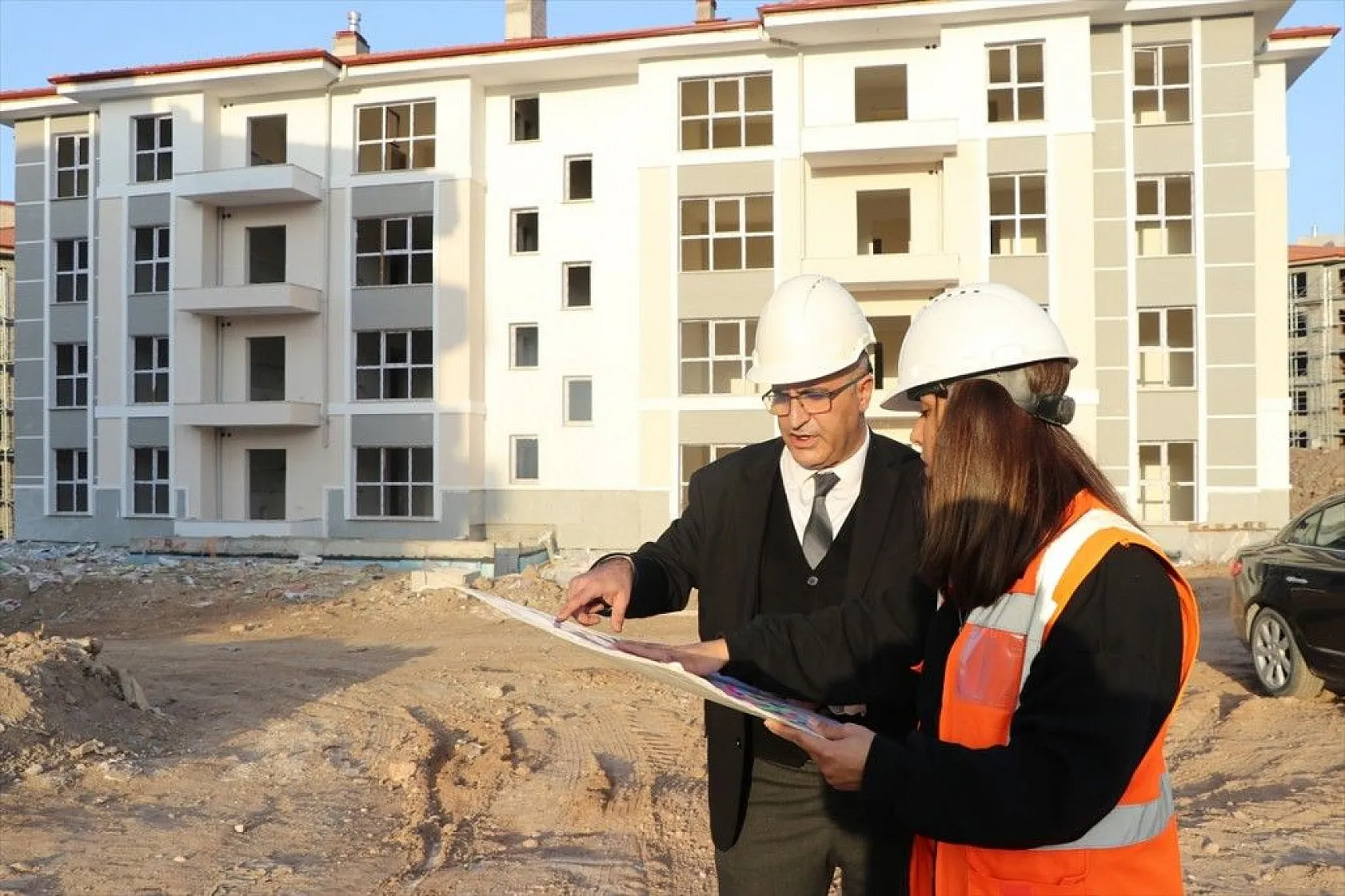 Elazığ'da 2 bin 936 deprem konutunun inşası etap etap ilerliyor