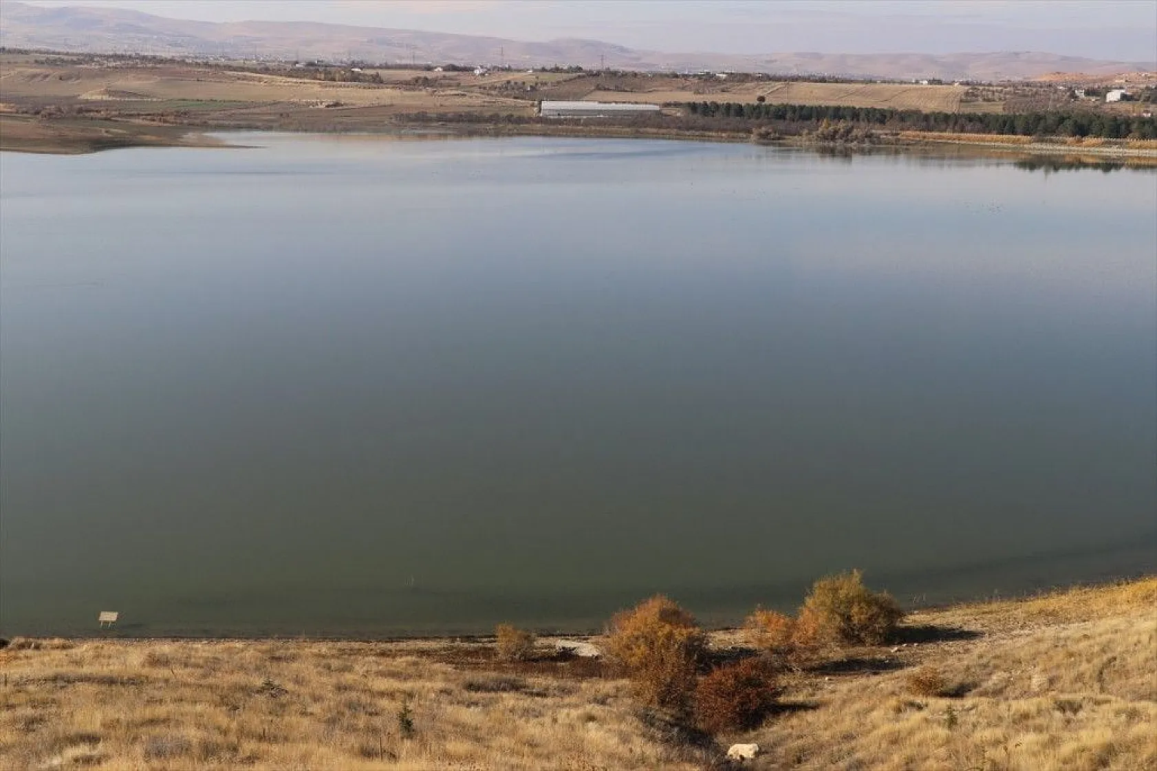 Su seviyesi son yağışlardan sonra arttı