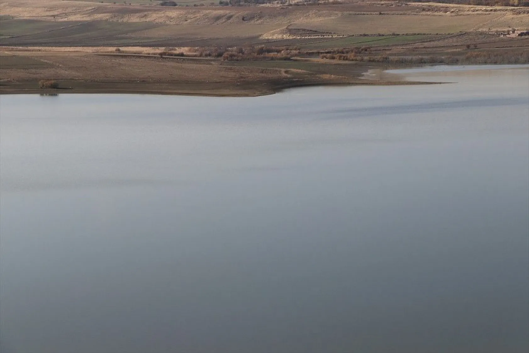 Su seviyesi son yağışlardan sonra arttı