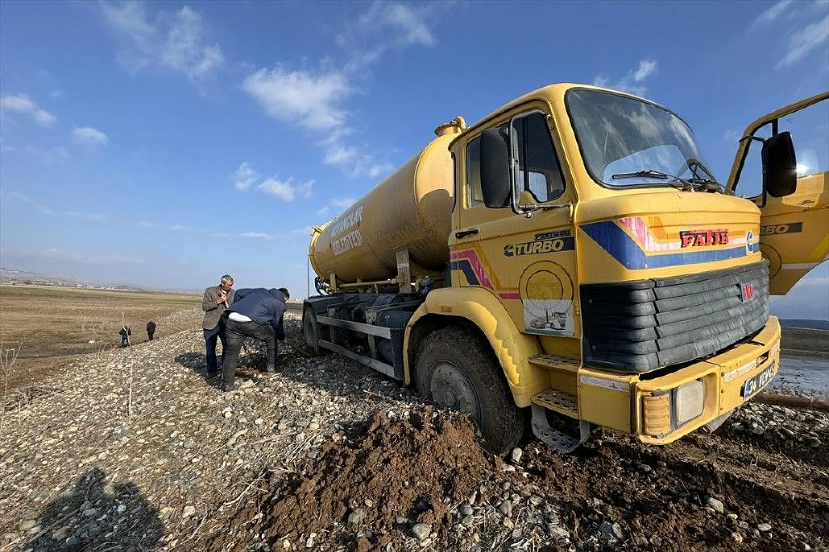 Elazığ'da sazan yavrularının yaşam savaşı