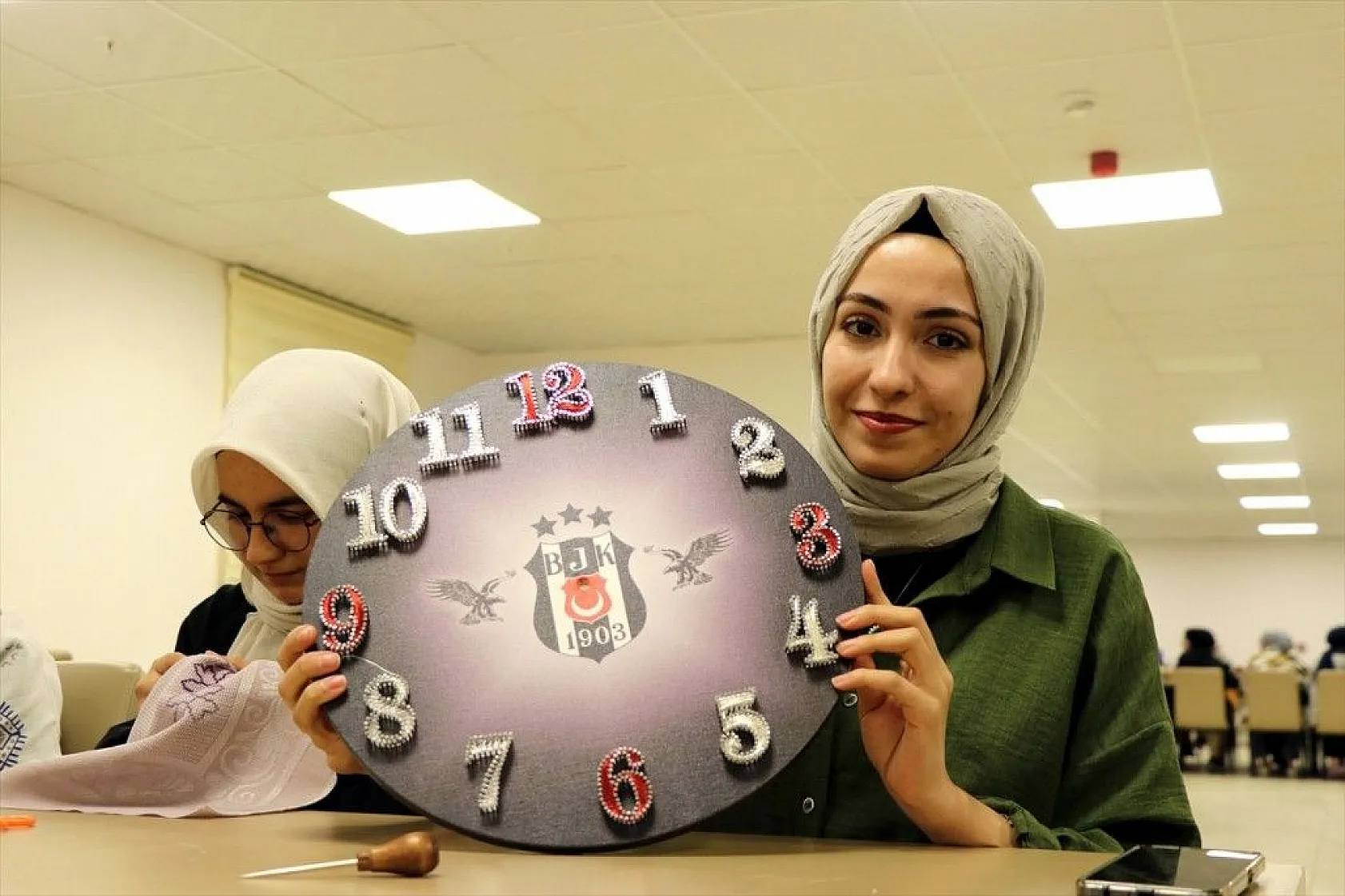 Yurt Kursları öğrencileri spora ve sanata yöneltti