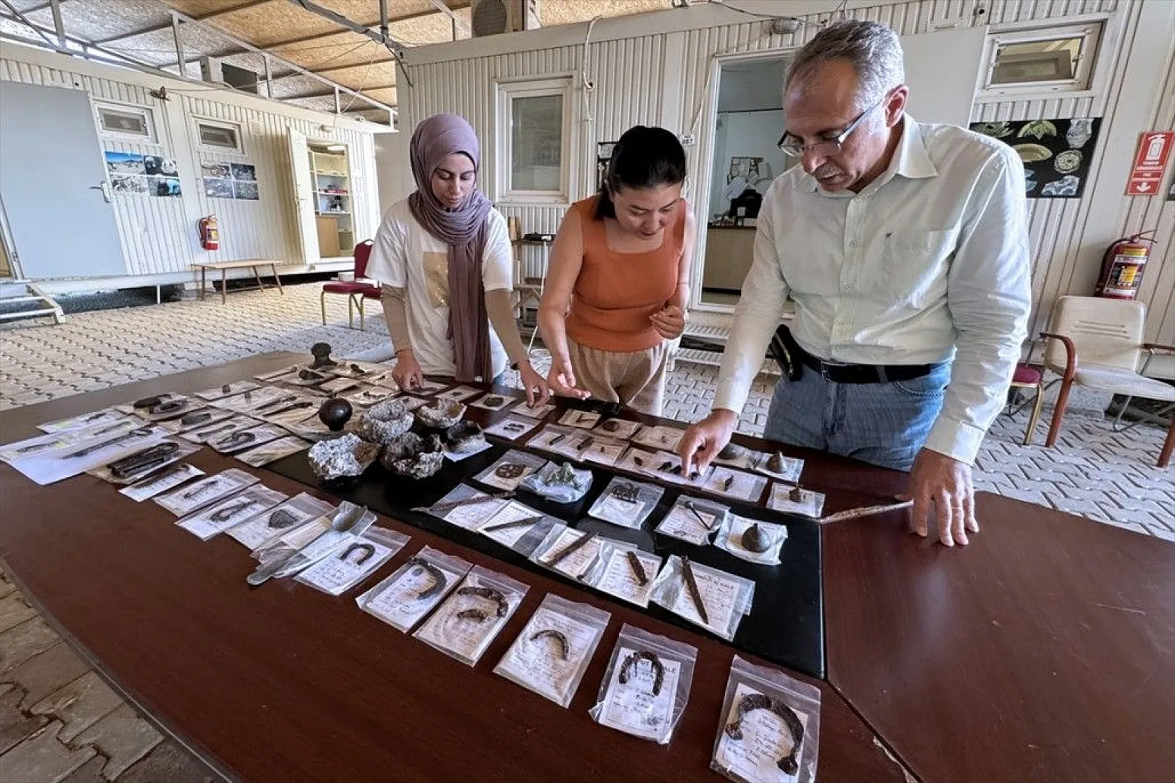 Harput Kalesi'nde bulunan 'objeler' sergilenecek