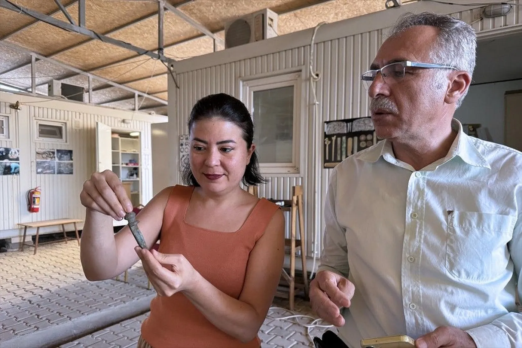 Harput Kalesi'nde bulunan 'objeler' sergilenecek