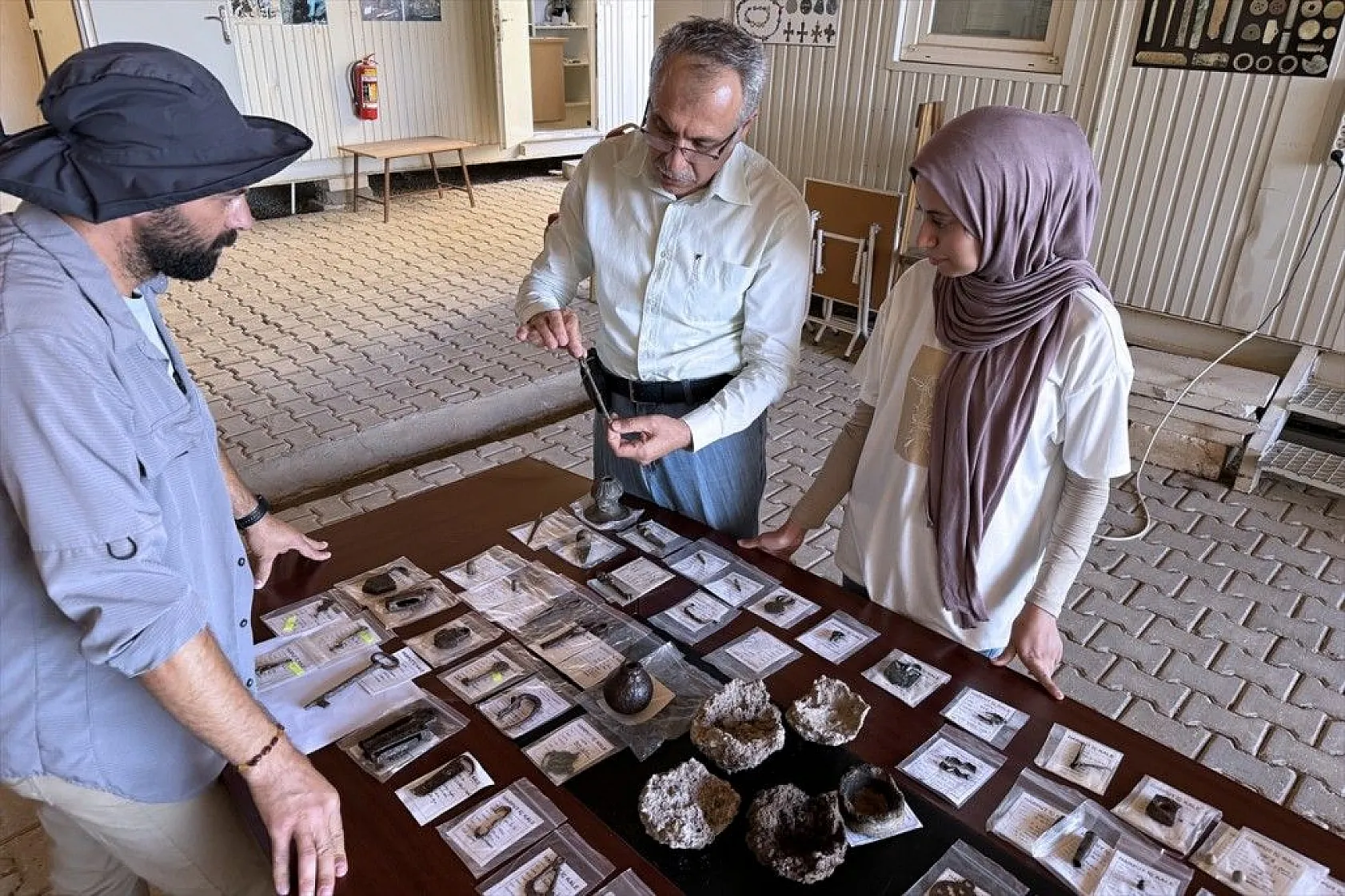 Harput Kalesi'nde bulunan 'objeler' sergilenecek