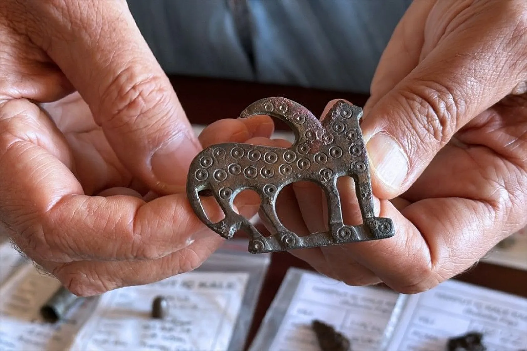 Harput Kalesi'nde bulunan 'objeler' sergilenecek