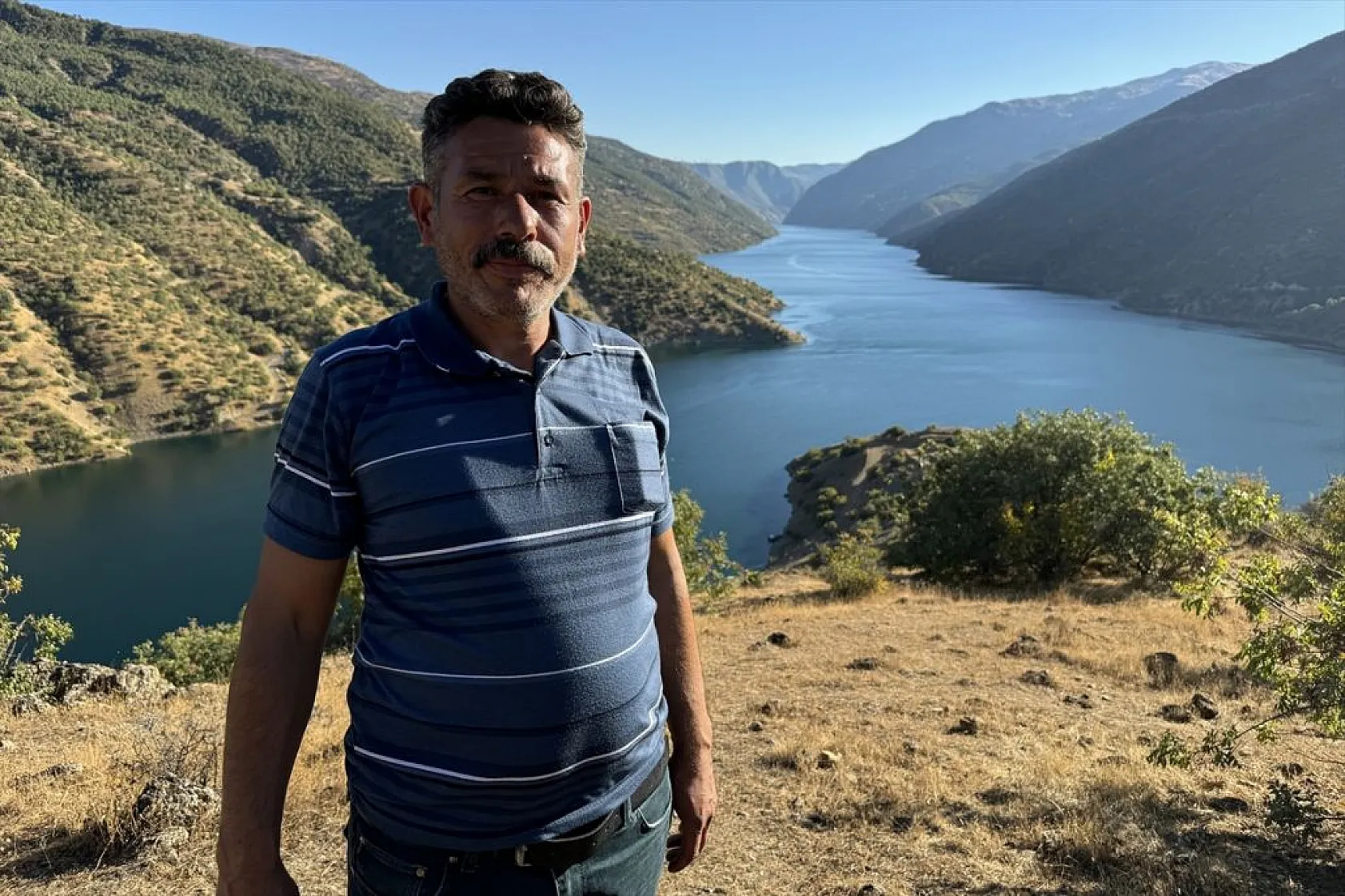 Üç şehrin kesiştiği Karakaya Baraj Gölü