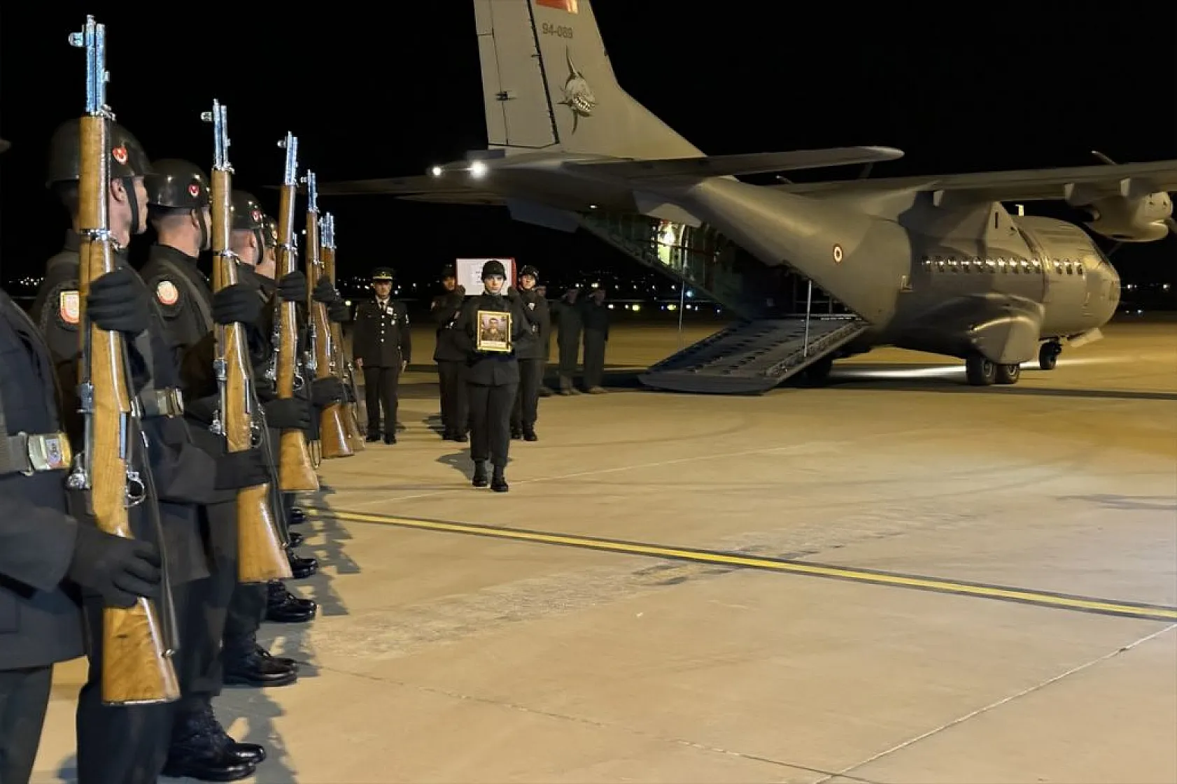 Şehidin naaşı memleketi Elazığ'a getirildi