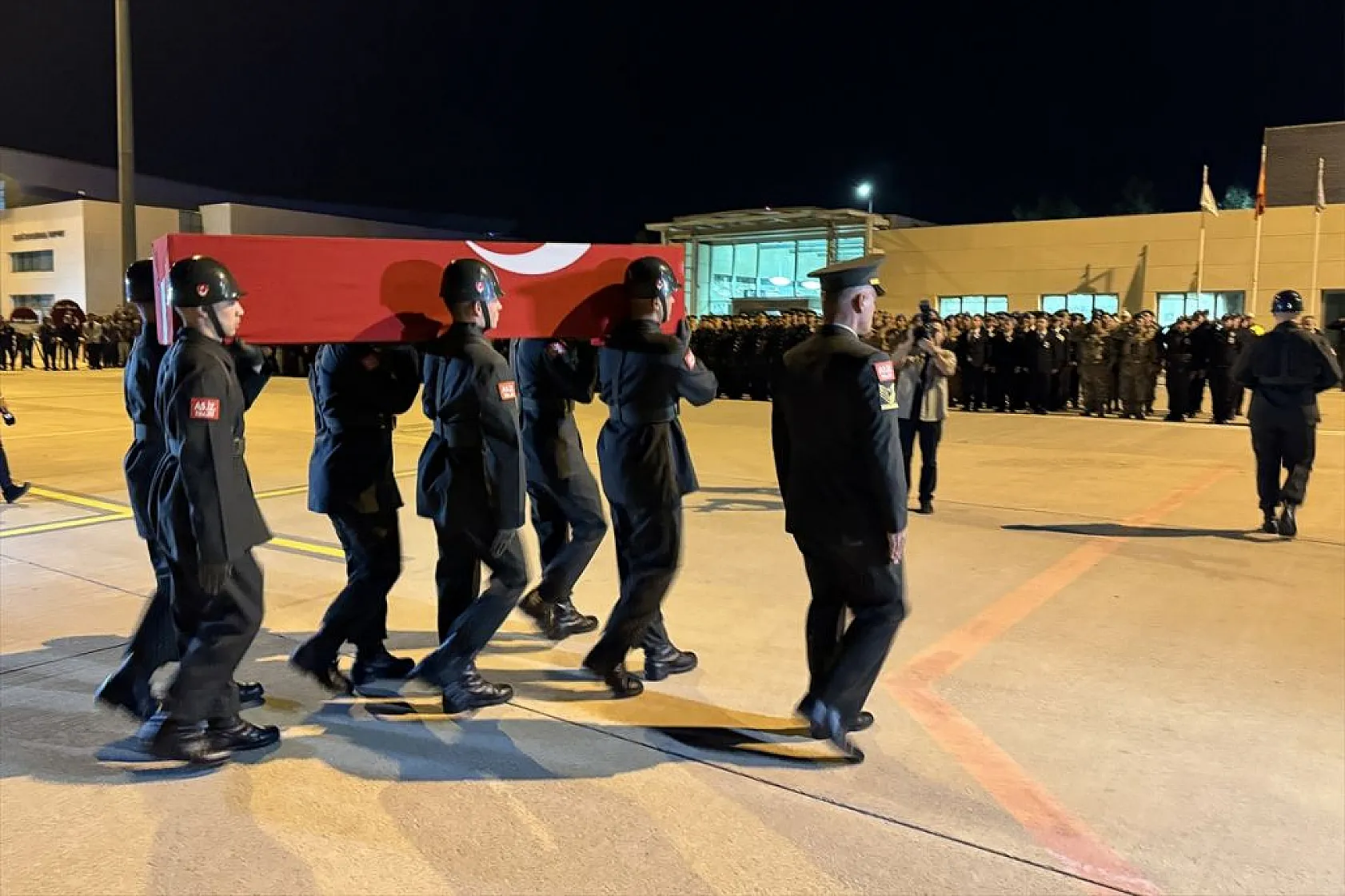 Şehidin naaşı memleketi Elazığ'a getirildi