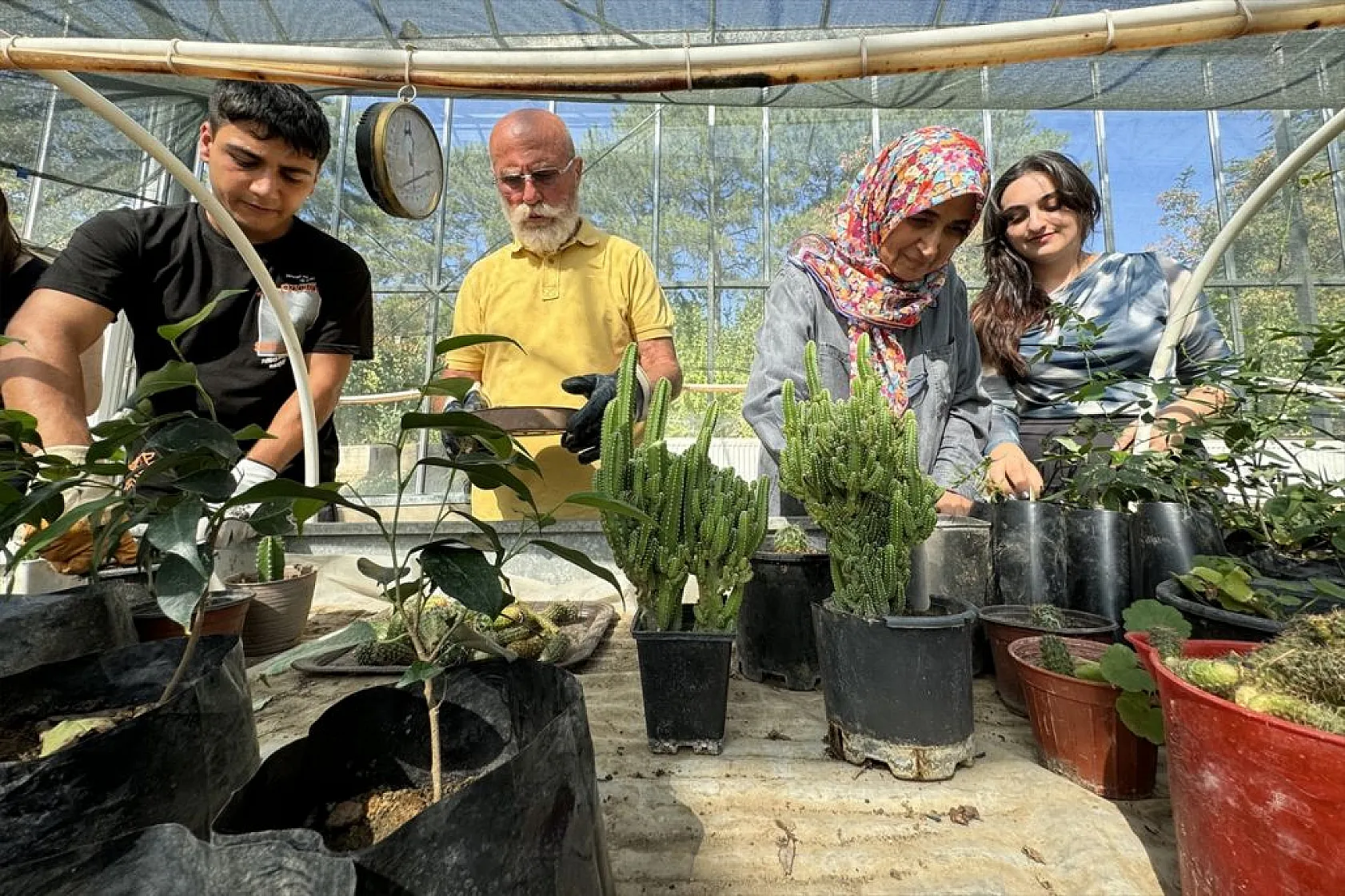 Torunlarıyla akran gençlerle sıra arkadaşı oldular