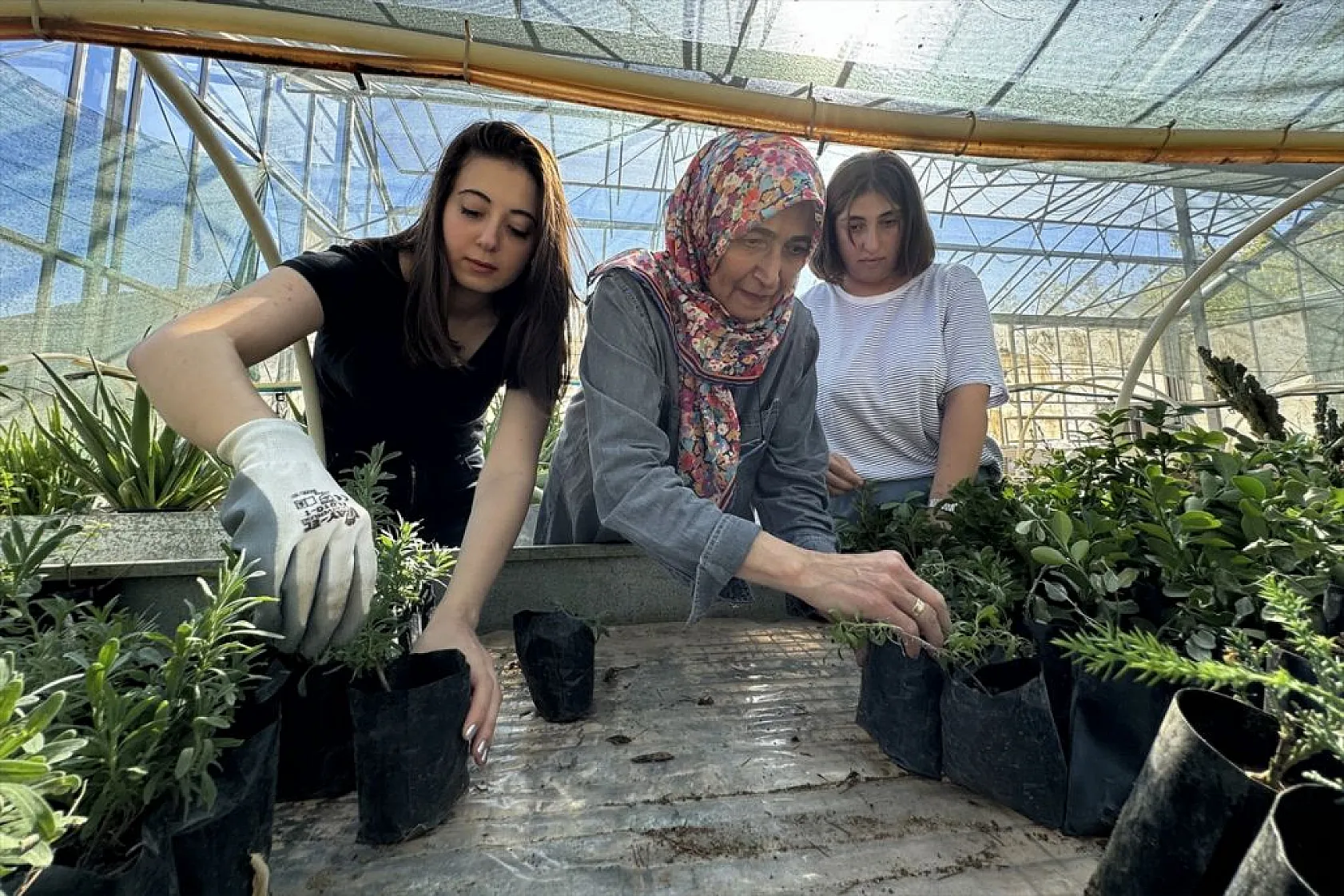 Torunlarıyla akran gençlerle sıra arkadaşı oldular