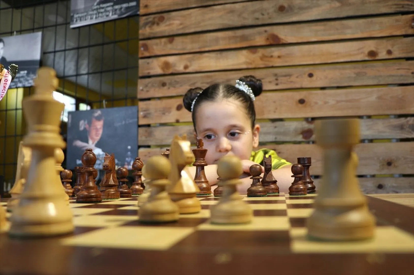 Satrancın minik ustası zirveye göz dikti