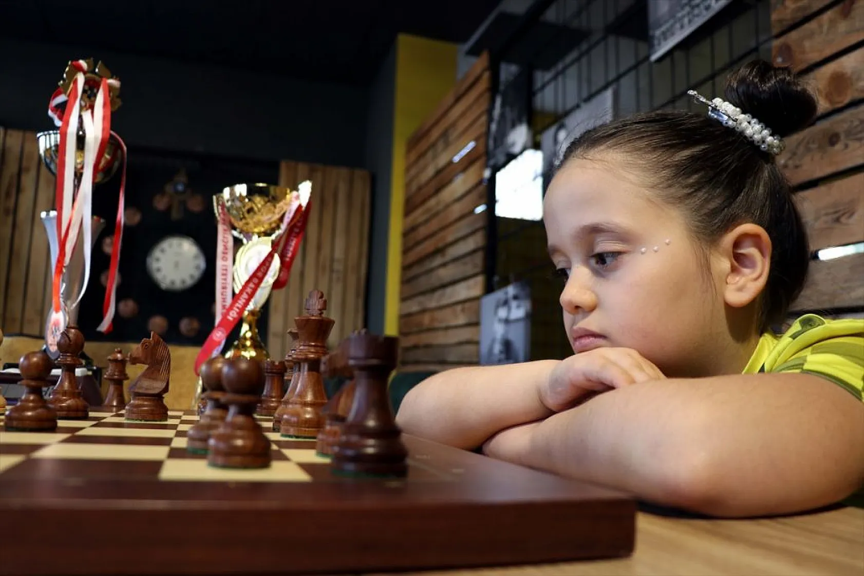 Satrancın minik ustası zirveye göz dikti