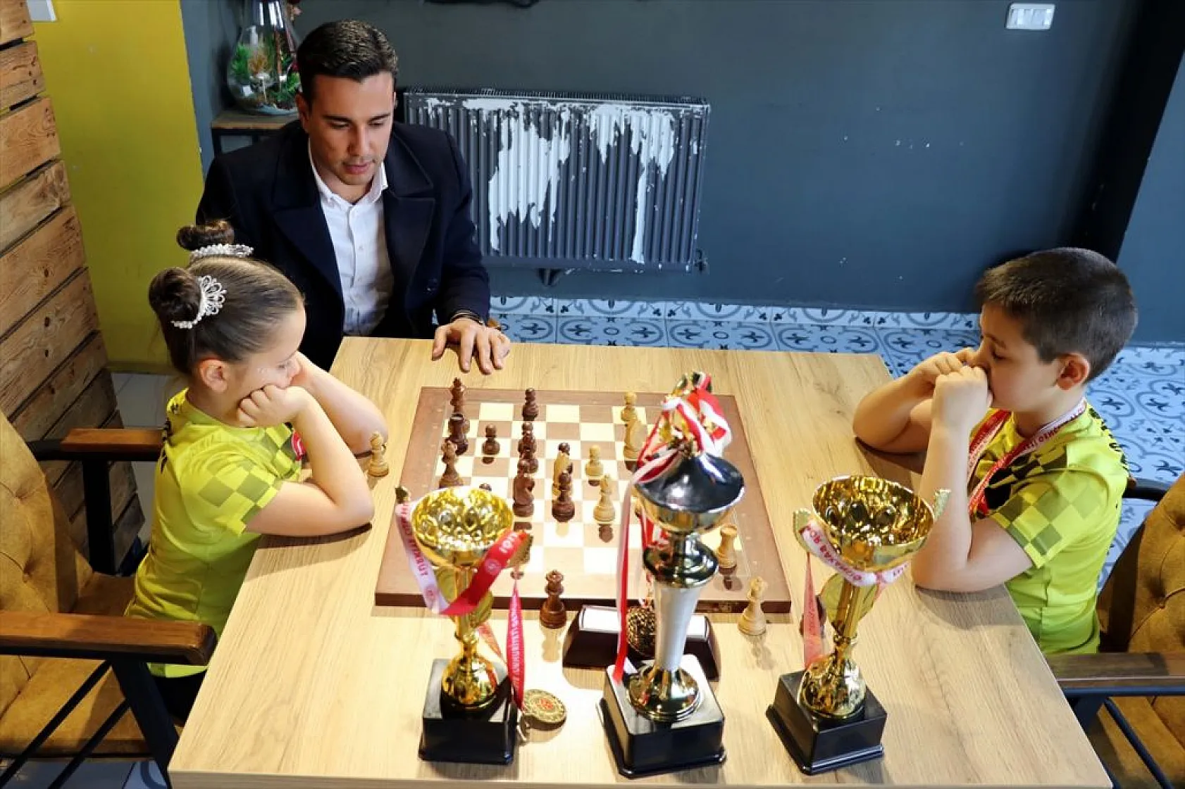 Satrancın minik ustası zirveye göz dikti