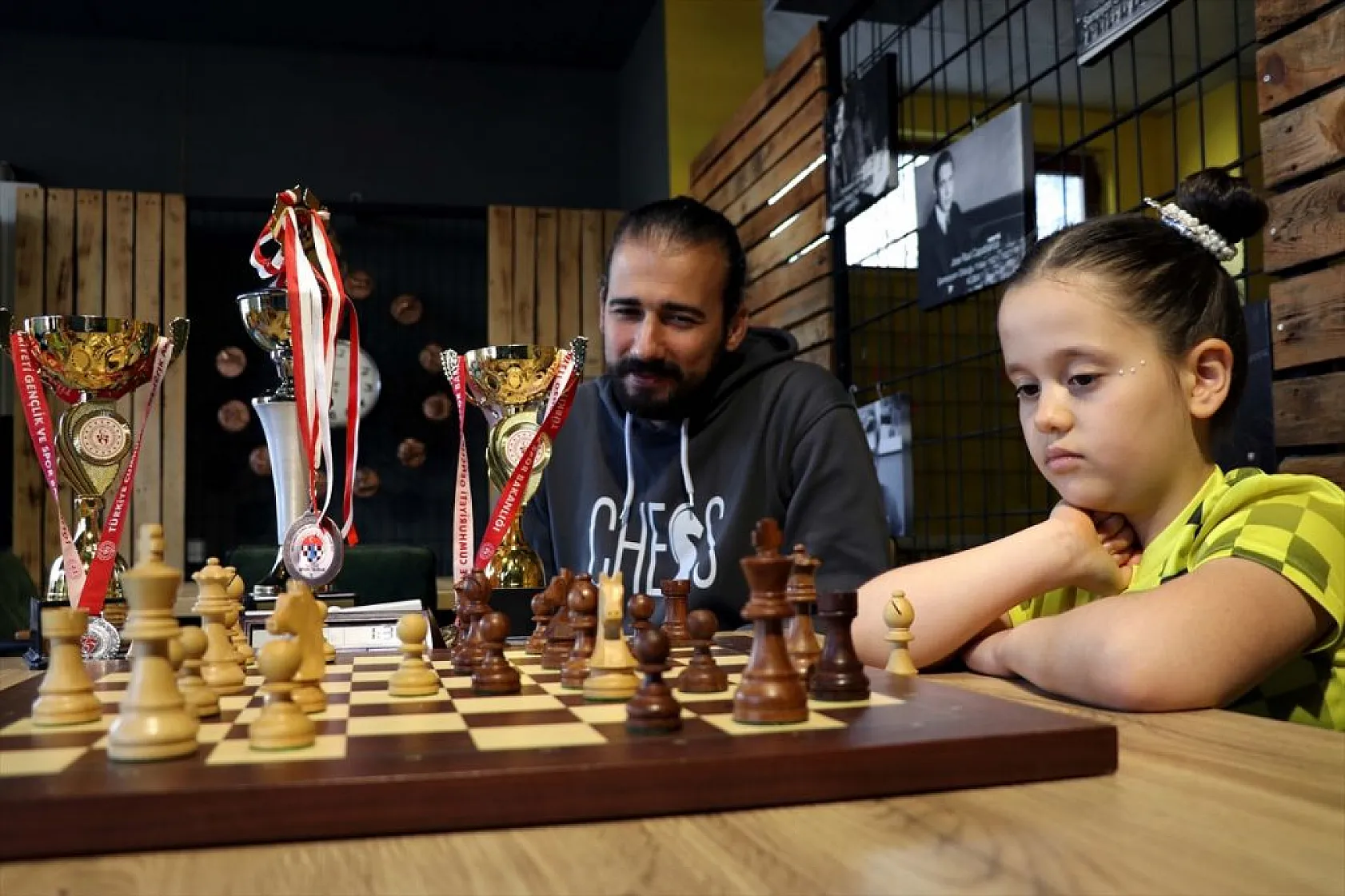 Satrancın minik ustası zirveye göz dikti