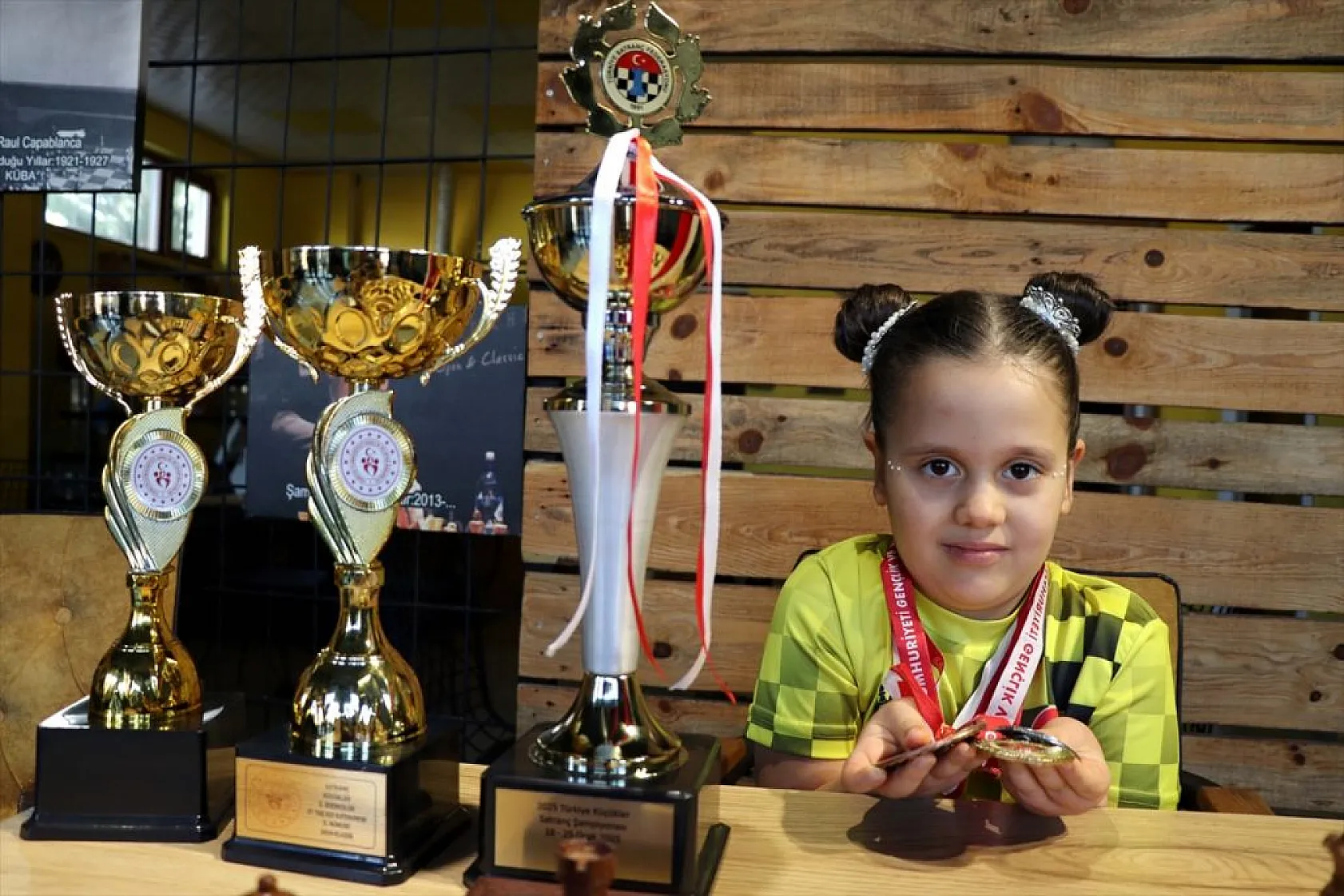 Satrancın minik ustası zirveye göz dikti