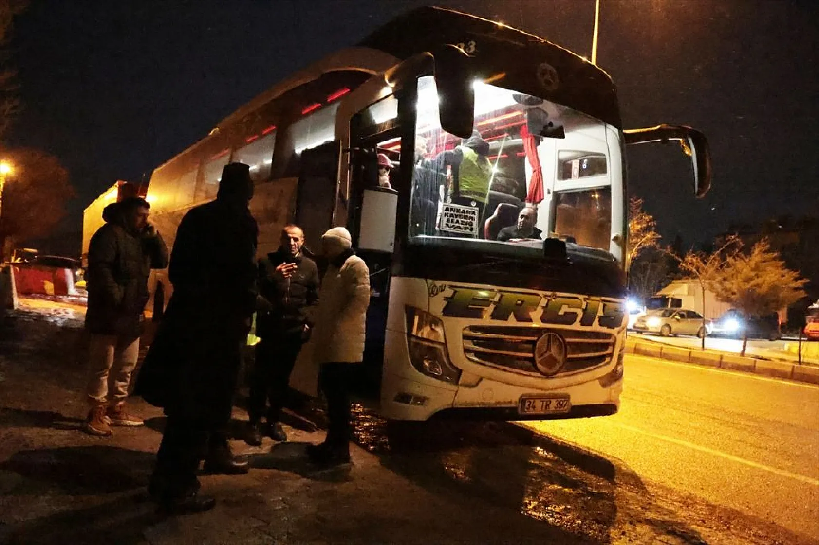Malatya-Kayseri yolu gece saatlerinde trafiğe kapatıldı