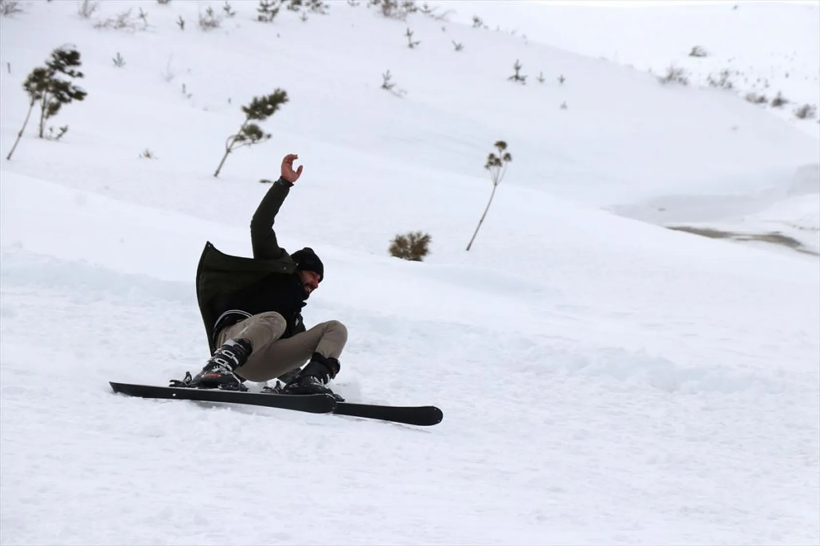 Kış turizminin gözdesi: Hazarbaba Kayak Merkezi