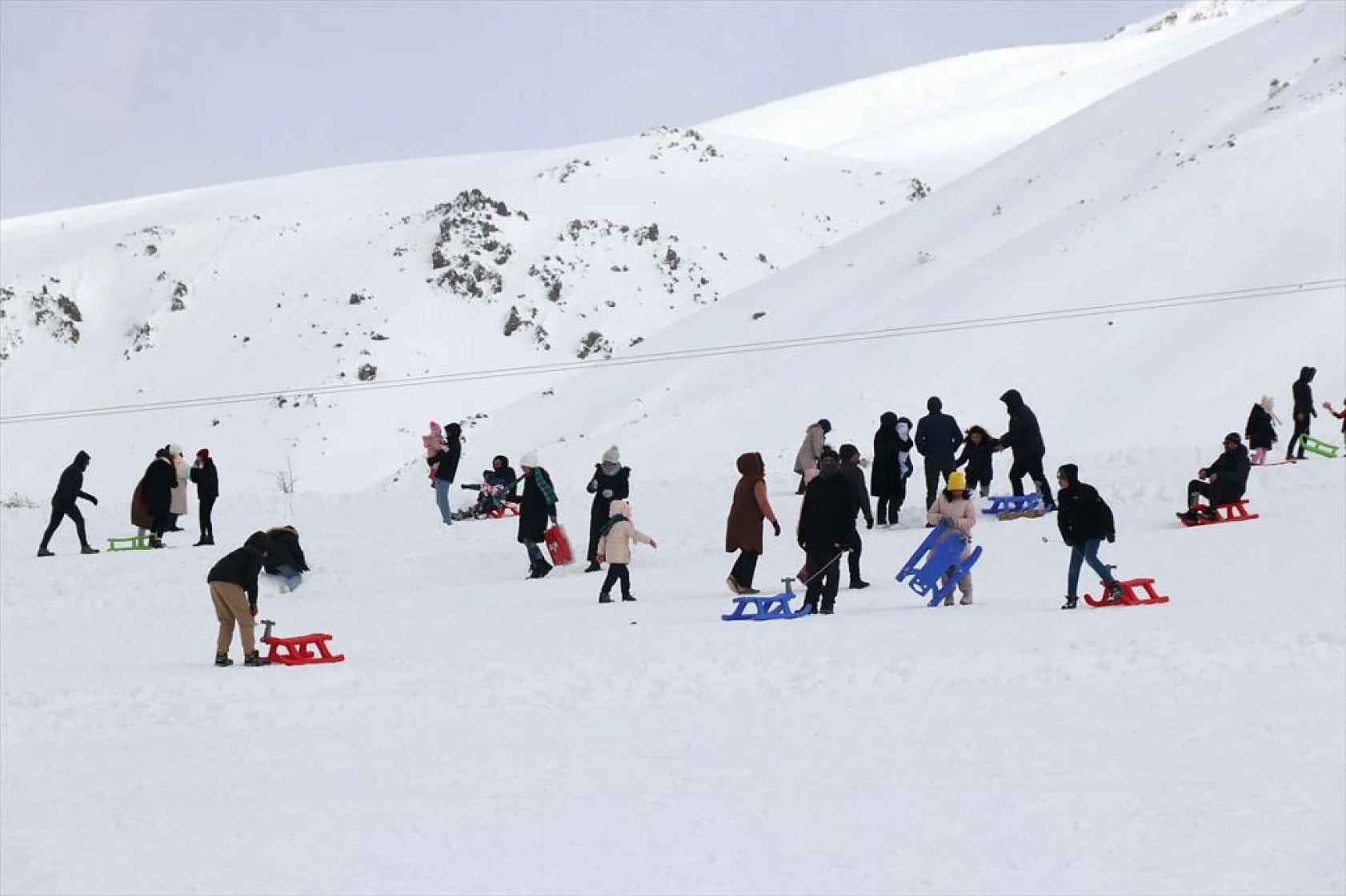 Kış turizminin gözdesi: Hazarbaba Kayak Merkezi