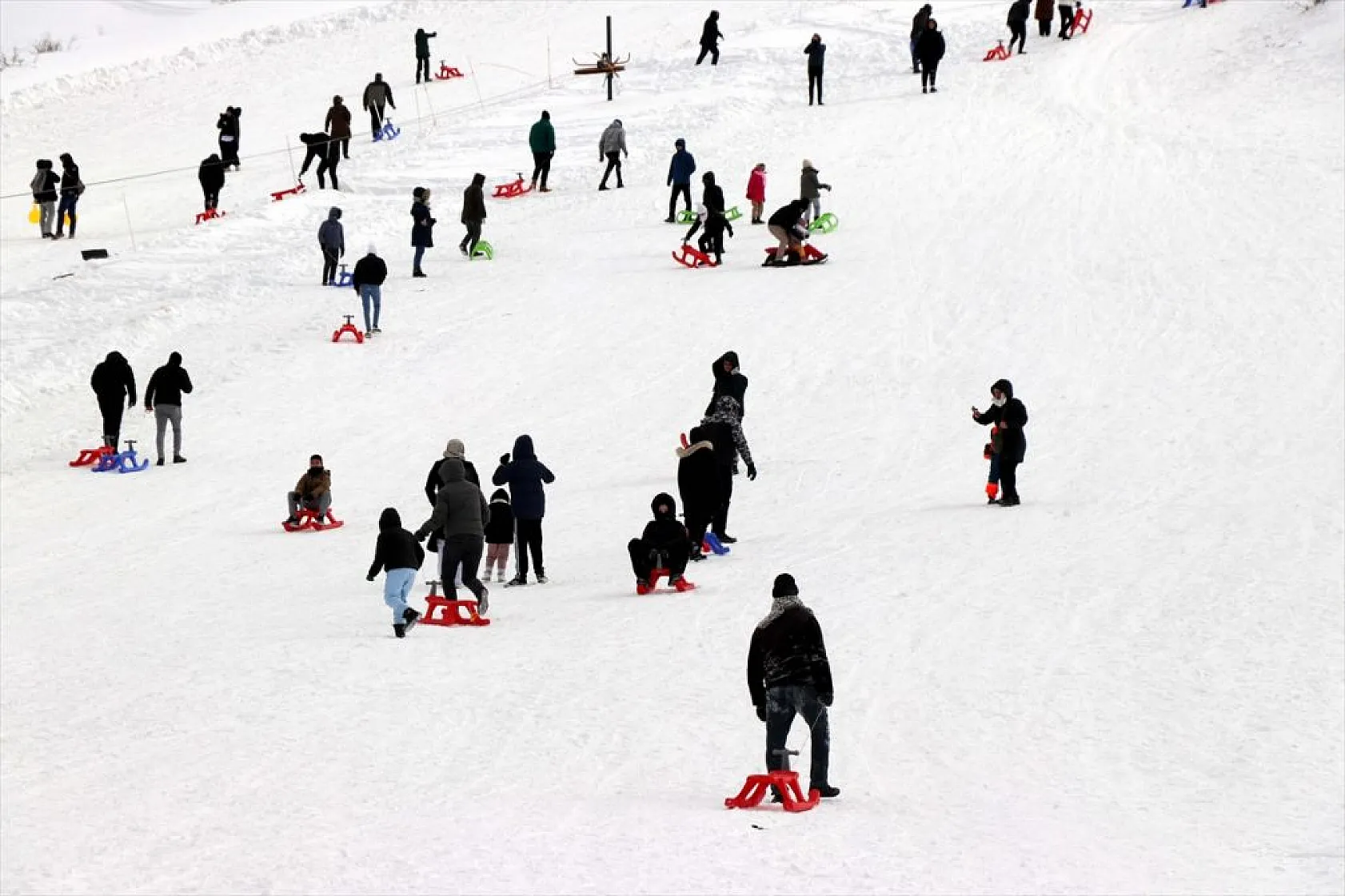 Kış turizminin gözdesi: Hazarbaba Kayak Merkezi