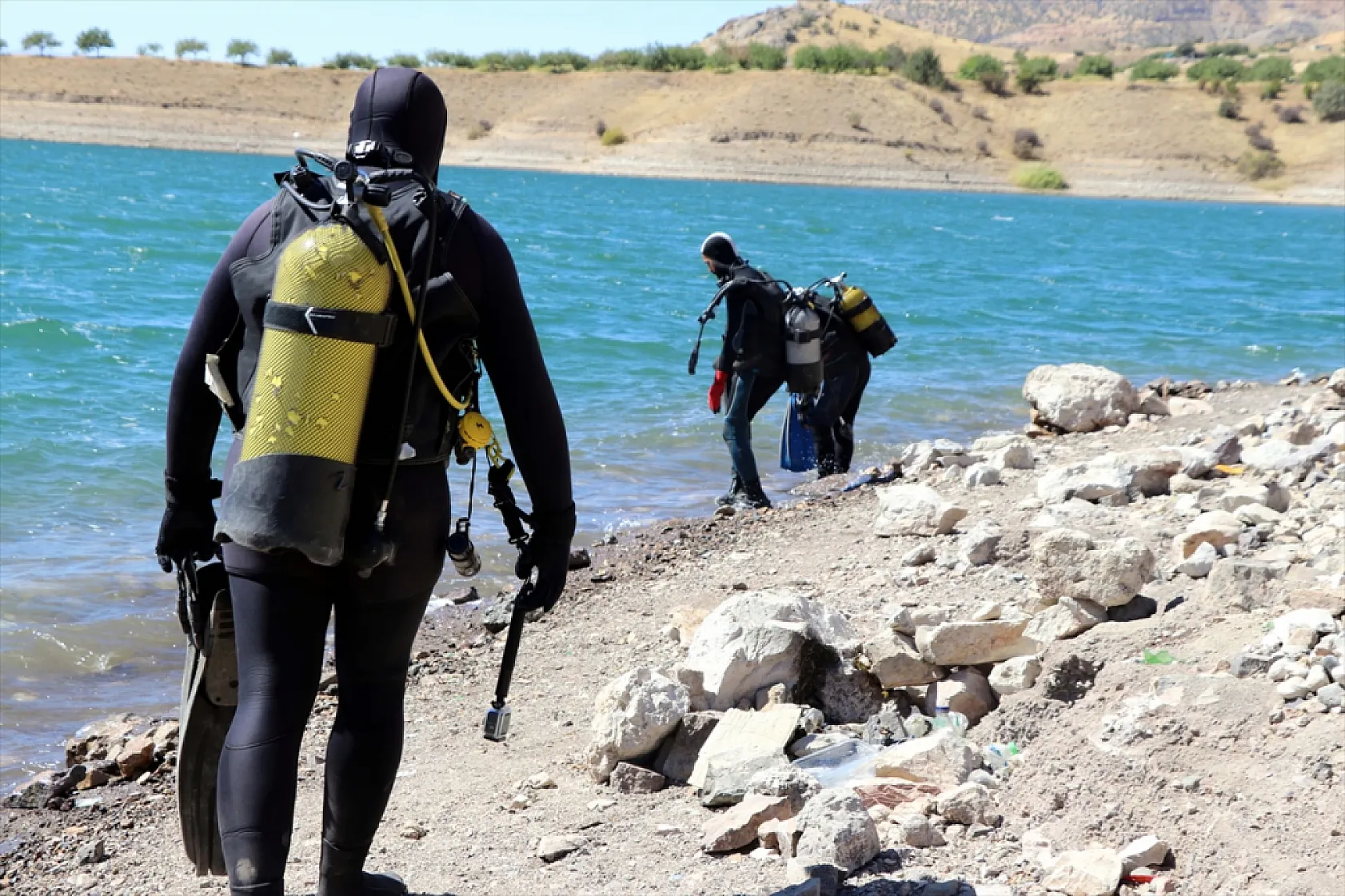 Elazığ'da suların altından medeniyet çıktı