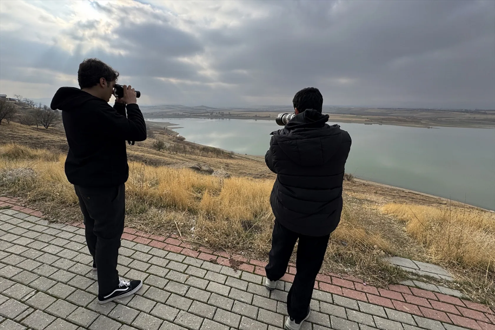 Cip Baraj Gölü binlerce göçmen kuşu ağırlıyor