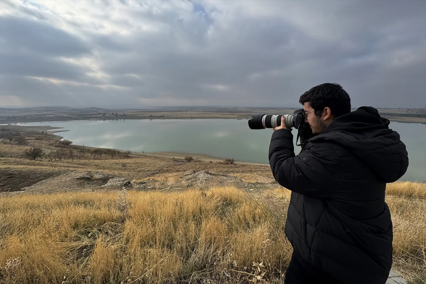 Cip Baraj Gölü binlerce göçmen kuşu ağırlıyor