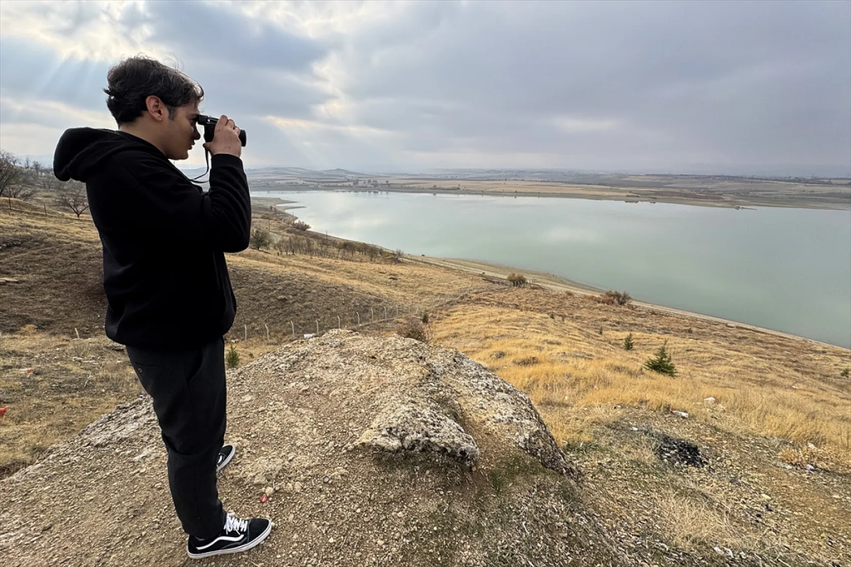 Cip Baraj Gölü binlerce göçmen kuşu ağırlıyor