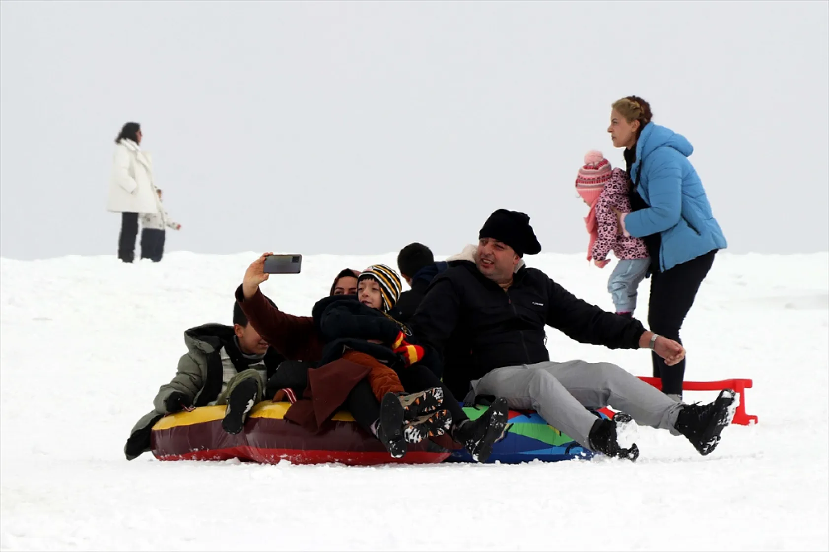 Hazarbaba'da yarıyıl tatili yoğunluğu yaşandı