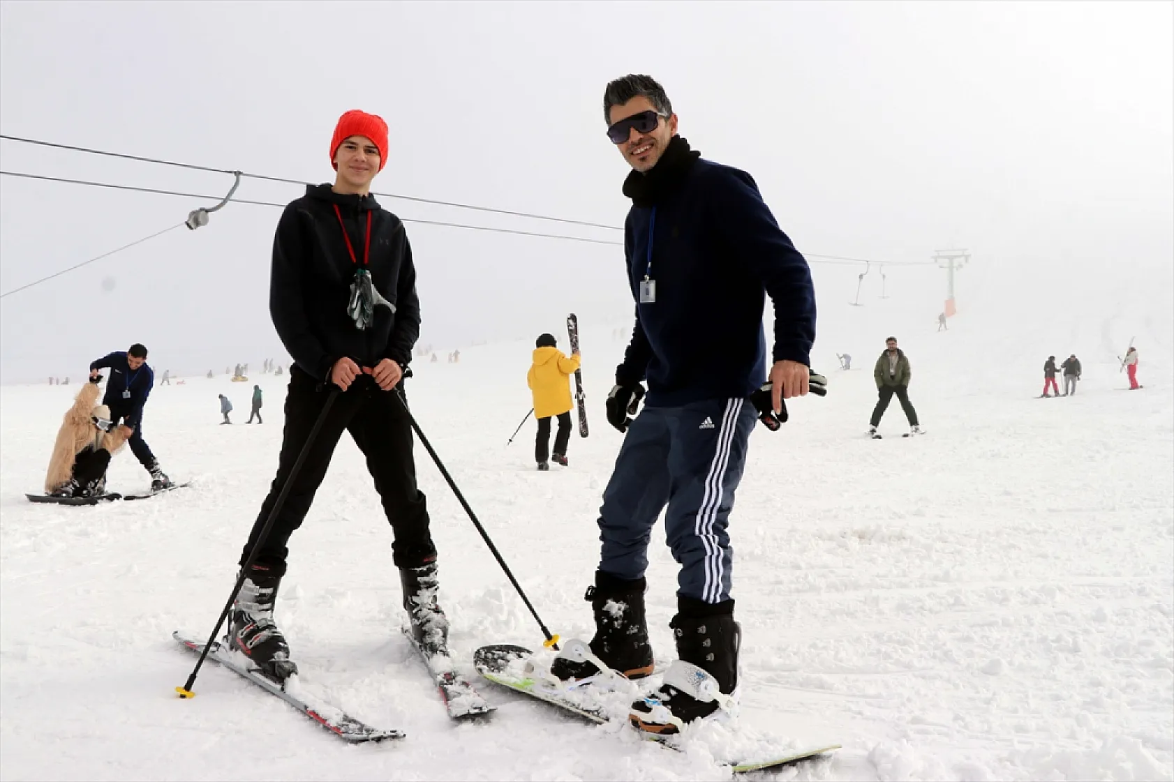 Hazarbaba'da yarıyıl tatili yoğunluğu yaşandı