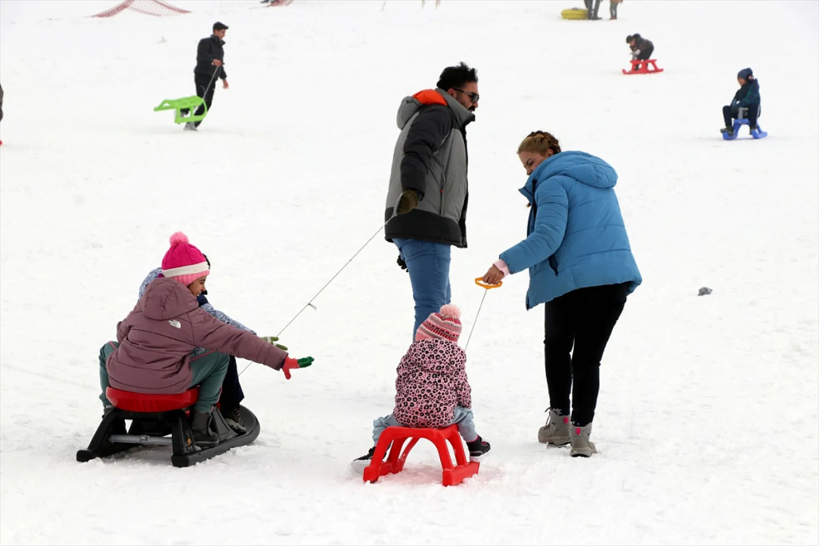 Hazarbaba'da yarıyıl tatili yoğunluğu yaşandı
