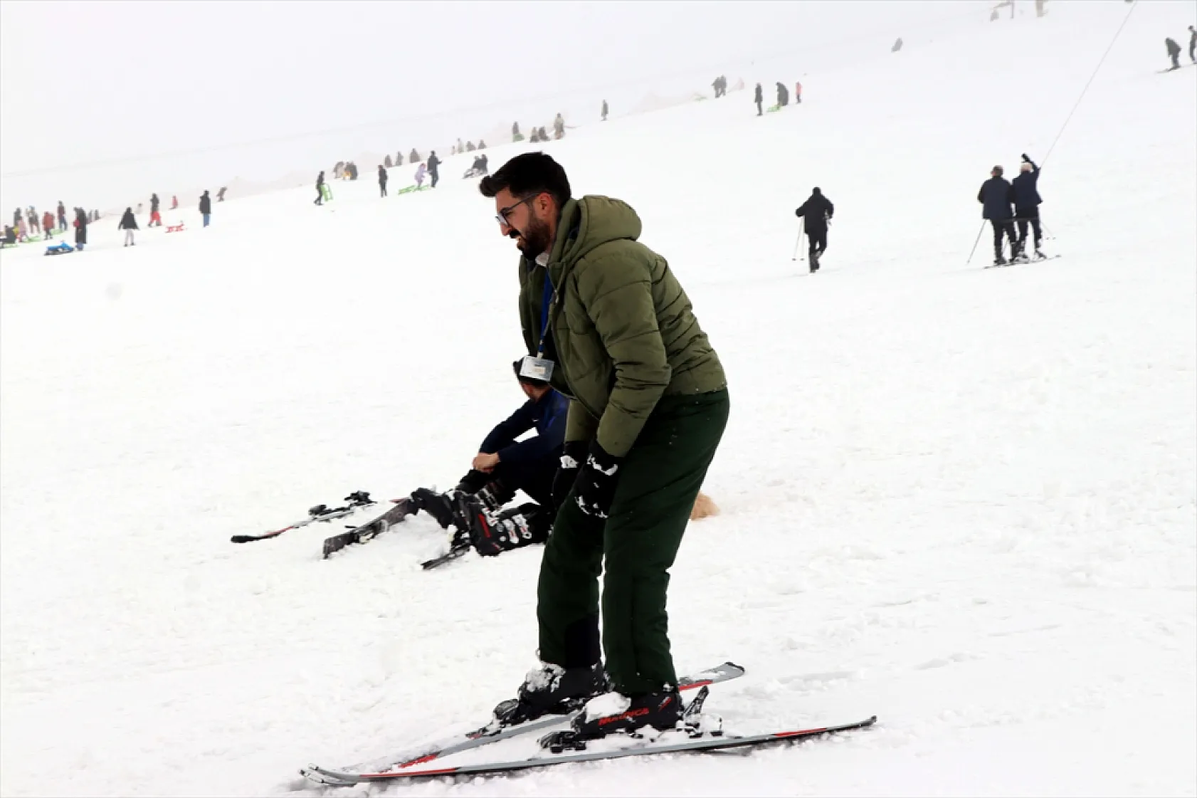 Hazarbaba'da yarıyıl tatili yoğunluğu yaşandı