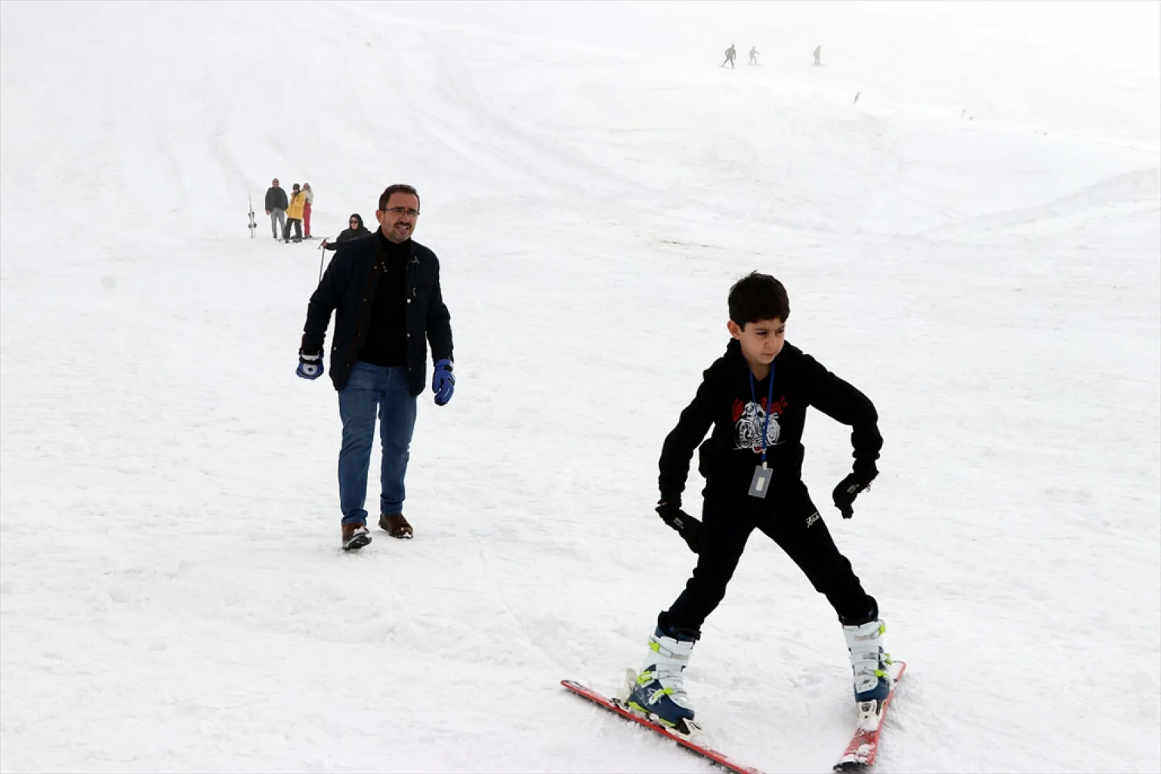 Hazarbaba'da yarıyıl tatili yoğunluğu yaşandı