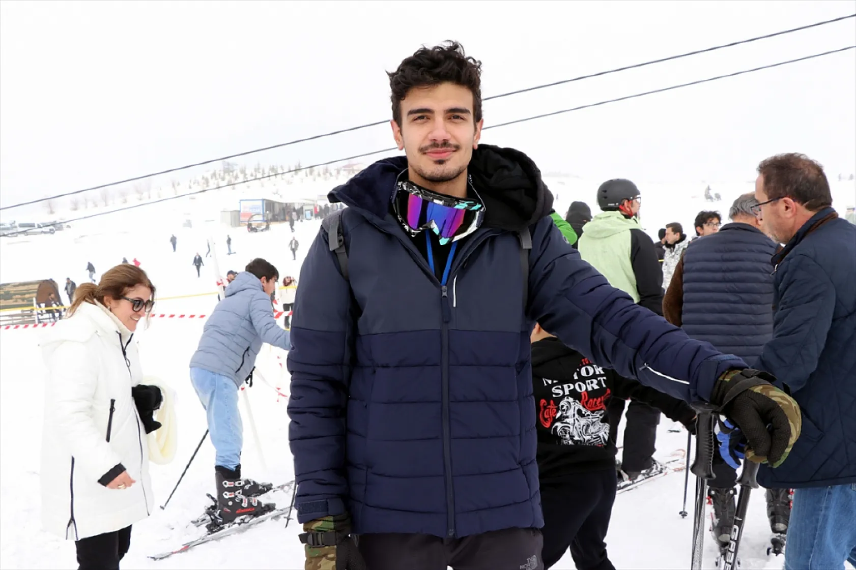 Hazarbaba'da yarıyıl tatili yoğunluğu yaşandı