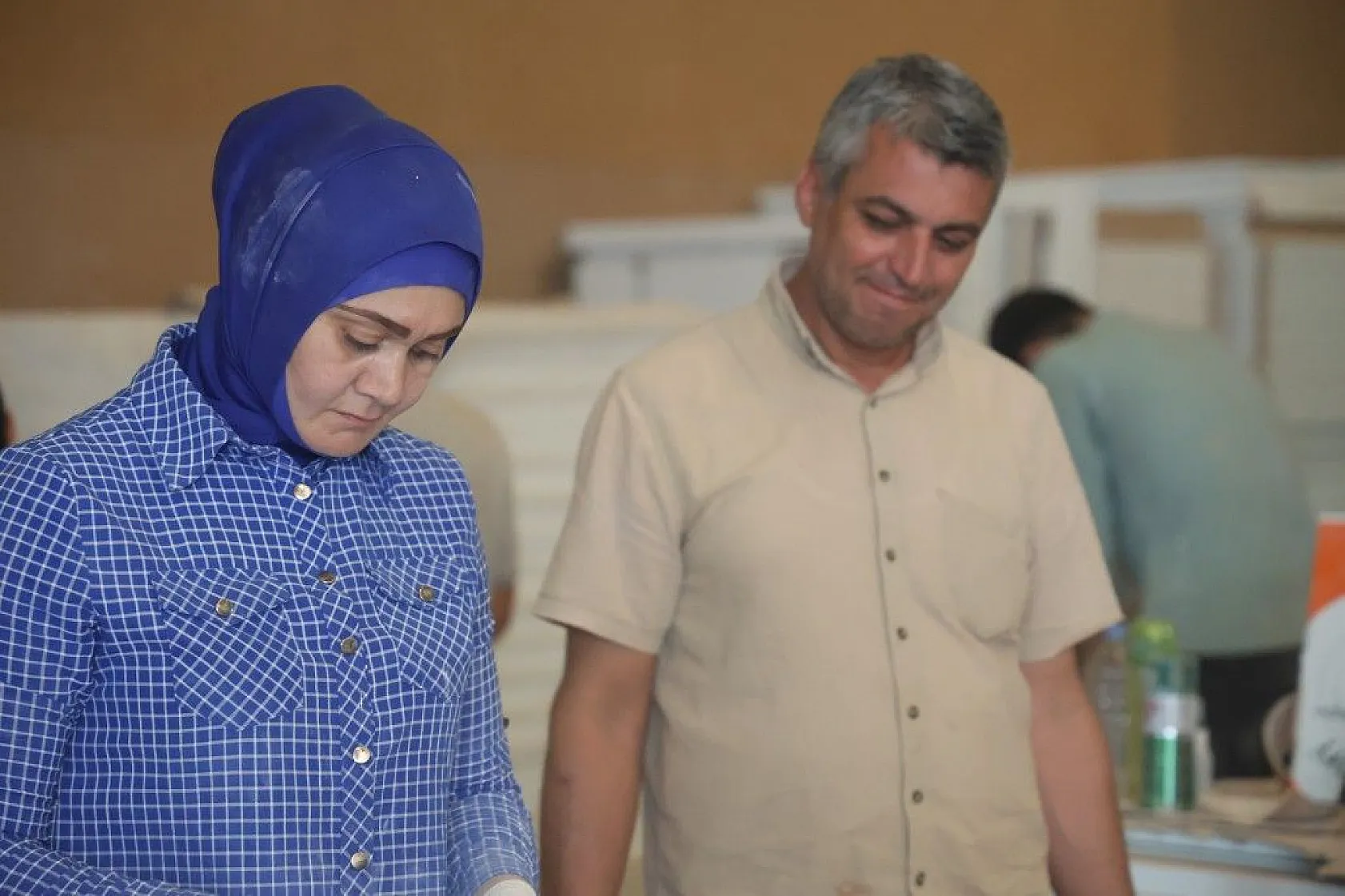 Kadın ustalar erkeklere taş çıkarıyor