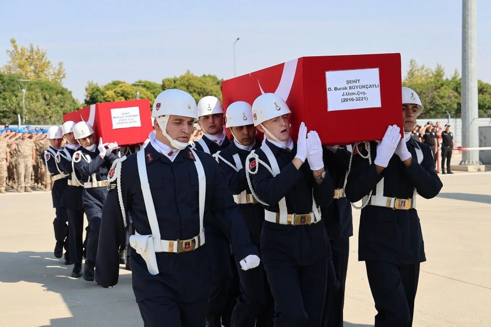Tunceli şehitleri Elazığ'dan memleketlerine uğurlandı