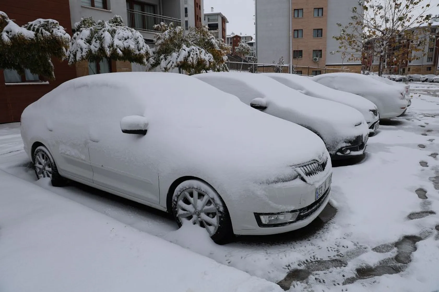Elazığ beyaza büründü