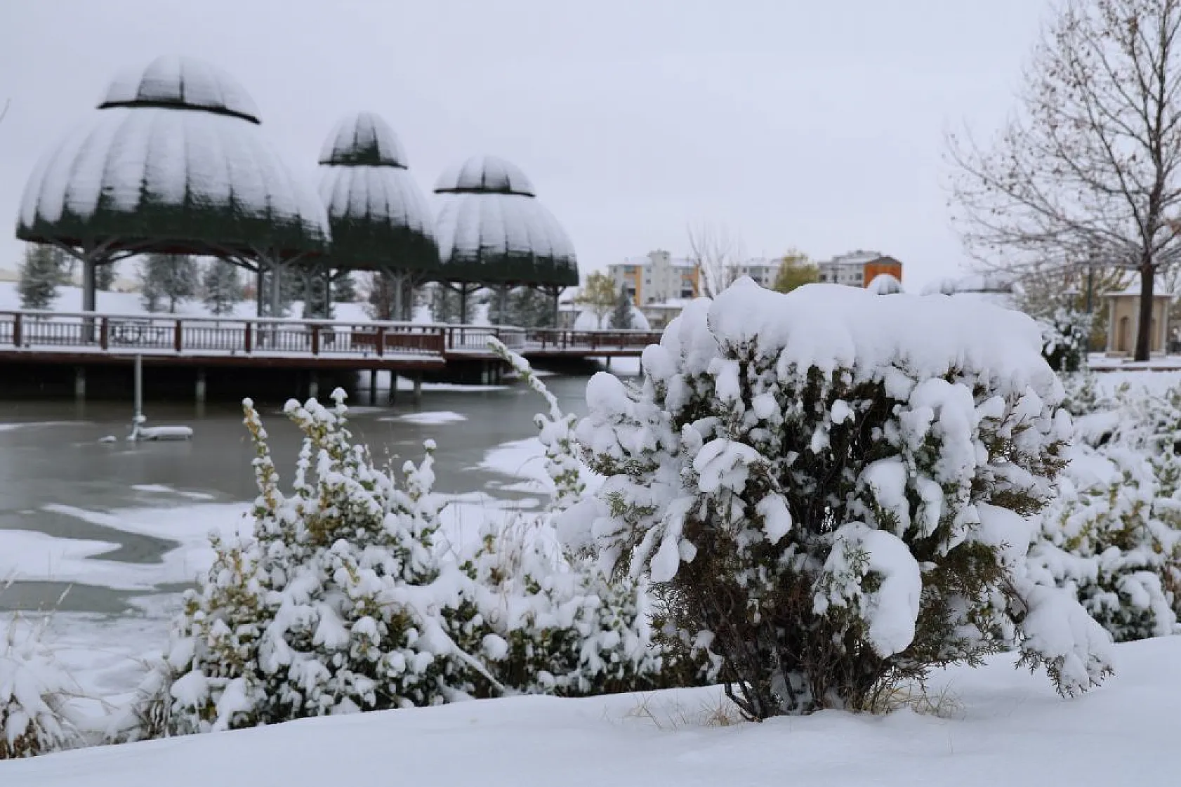 Elazığ beyaza büründü