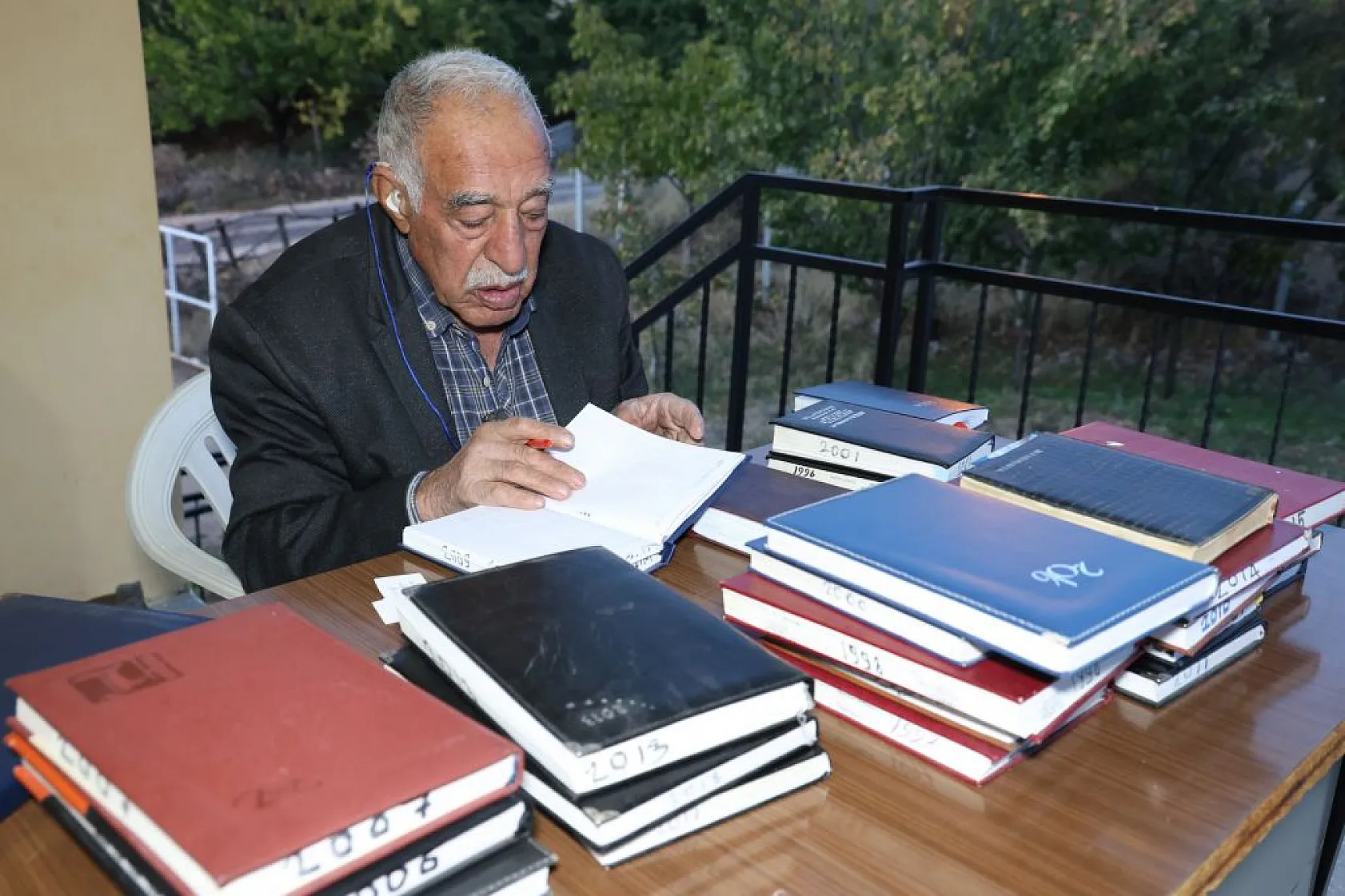 Kerim öğretmen'den 40 yıllık günlük ilhamı