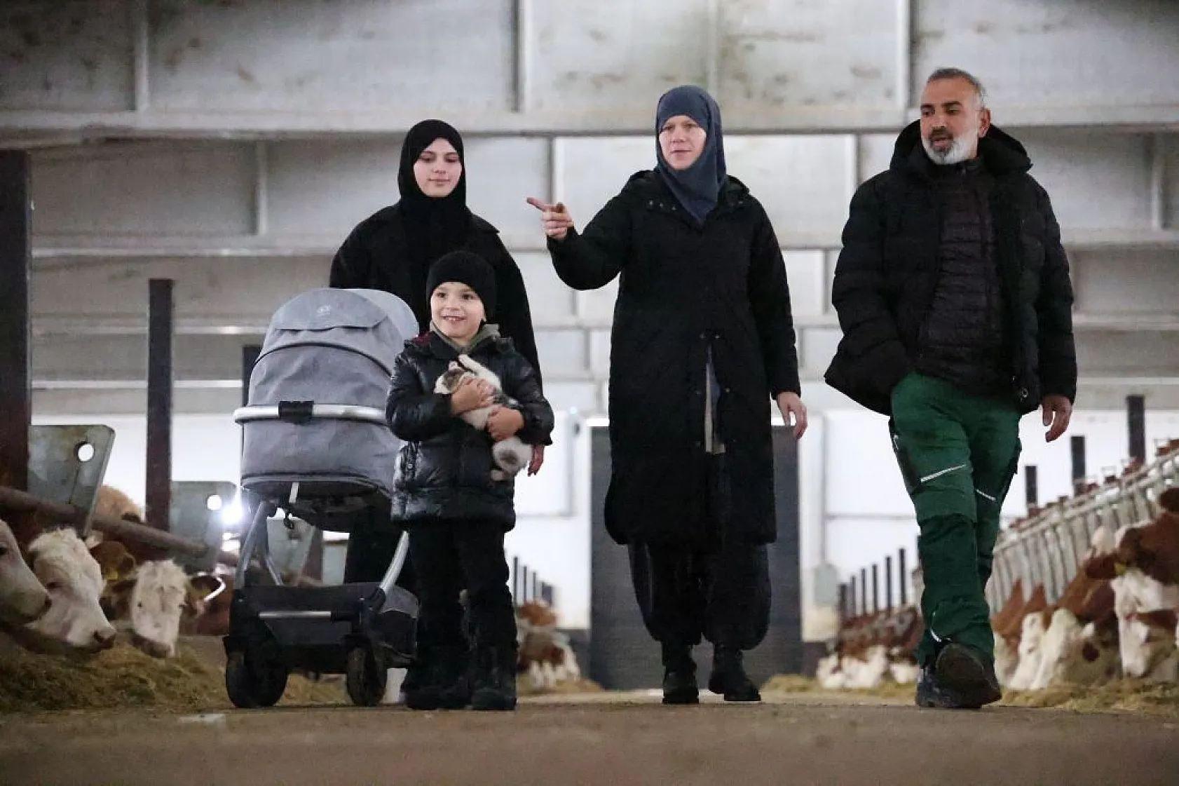 Almanya'dan köyüne döndü, devlet desteğiyle çiftlik kurdu