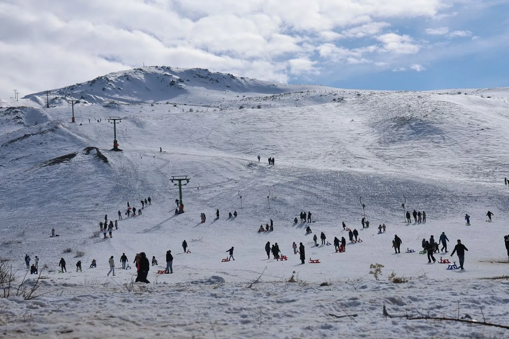 Hazar Baba'da sömestir yoğunluğu